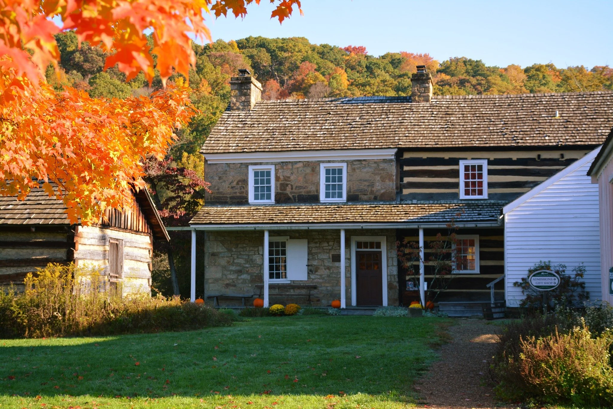 Today is the last day to visit with us here at the Compass Inn Museum for our regular season tours! We will be open throughout the fall season for select events. 
Join us on...
🔥Saturday, November 1st from 5:00-8:30 PM for our Bonfire Night
🍂Satu