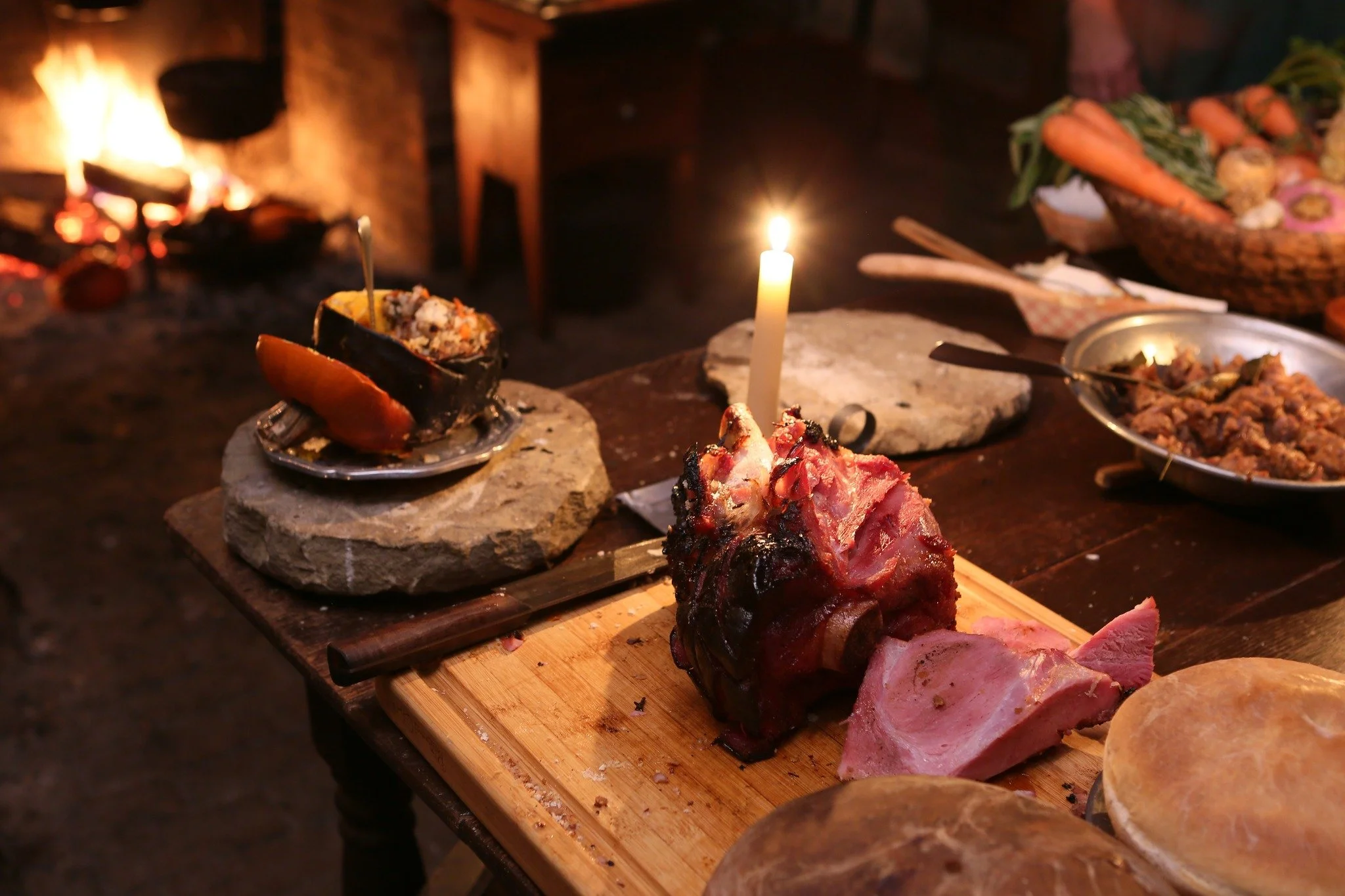 Did you miss our candlelight tour on this beautiful fall evening?

Don't worry! We have one more evening for you to join us for Compass Inn Museum By Candlelight: Celebrating Harvest-Time. Last tour starts at 7:30pm!

Visit our charming historic inn 