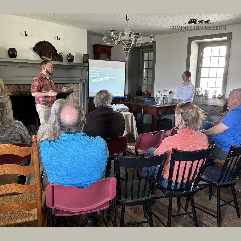 Last Thursday, March 26, we had the pleasure of hosting Aaron Hollis and Amanda Eutsy from West Overton Village Museum and Distilling for One the Ryes: Whiskey History in Western PA. 

Aaron and Amanda wowed the crowd with their extensive knowledge o