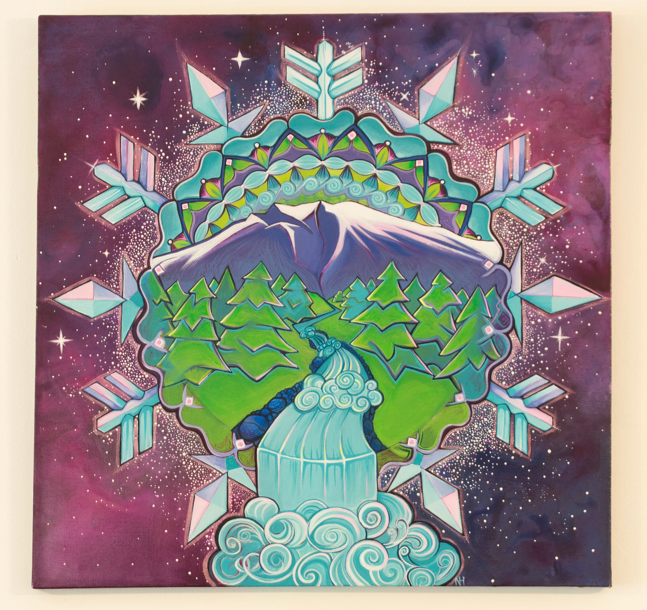 Mountain River Mandala