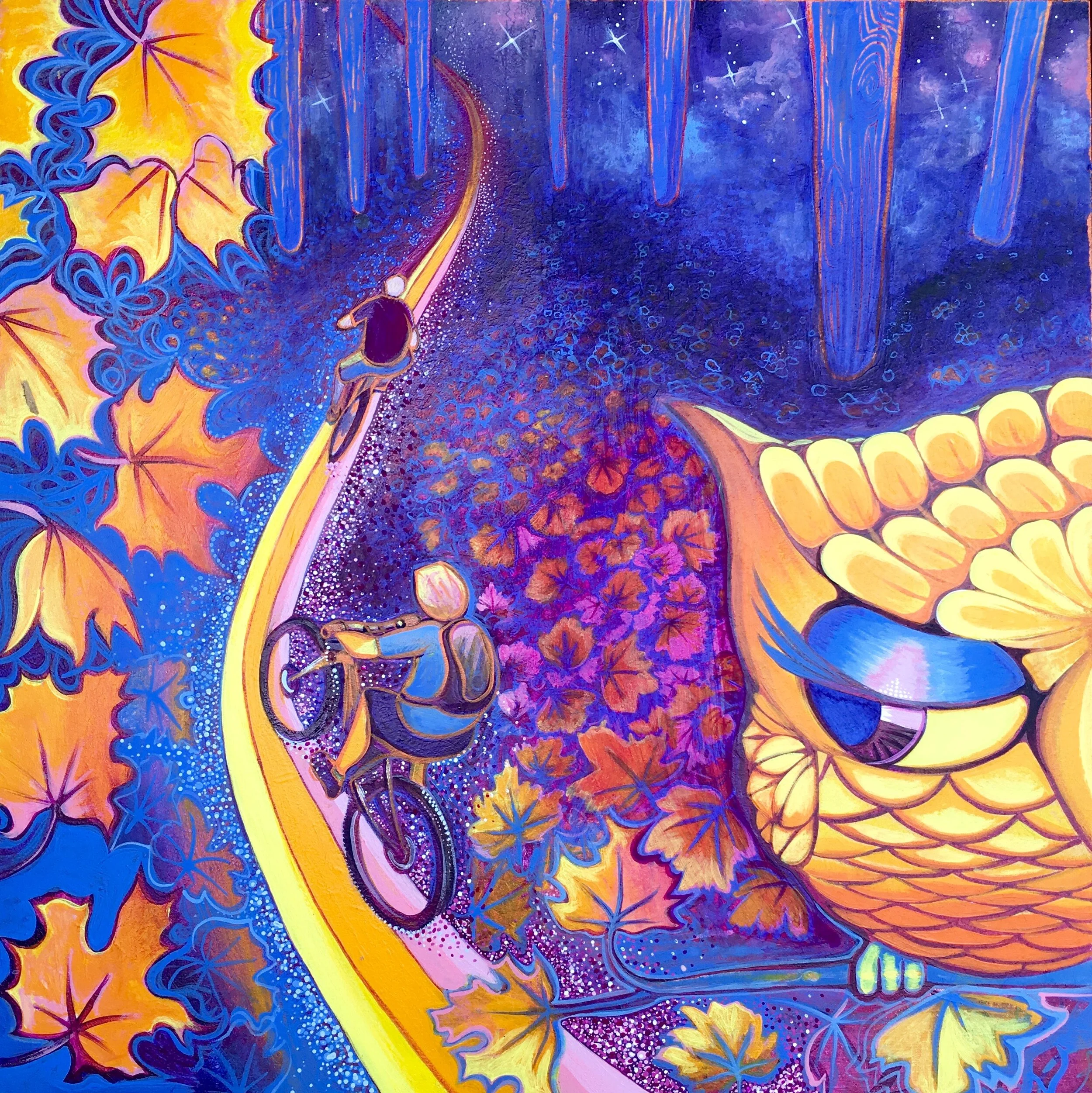 Owl Be Watching Bikers