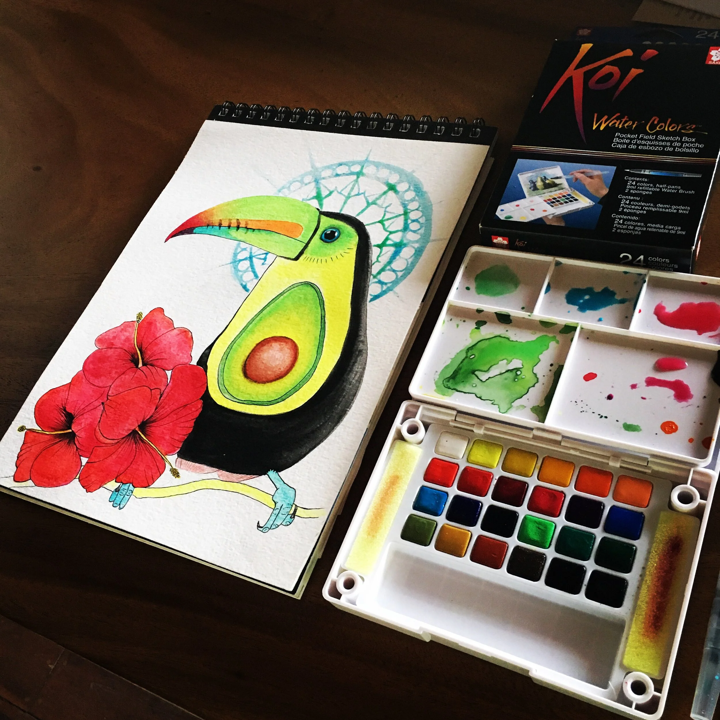 Avocado Toucan, Costa Rica  2017