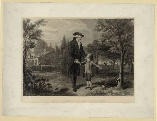George Washington, the Cherry tree, and American Values