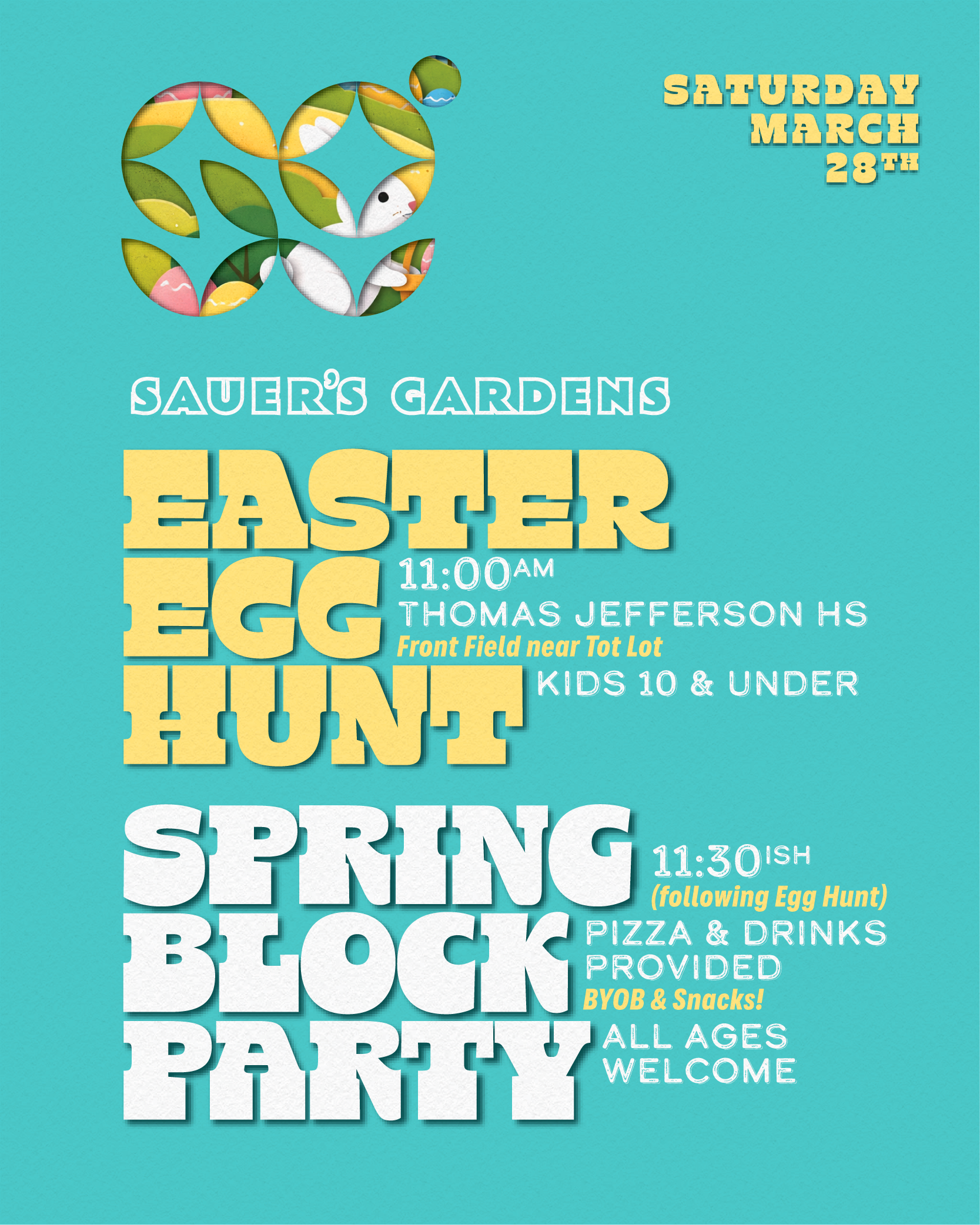 Easter Egg Hunt & Spring Block Party