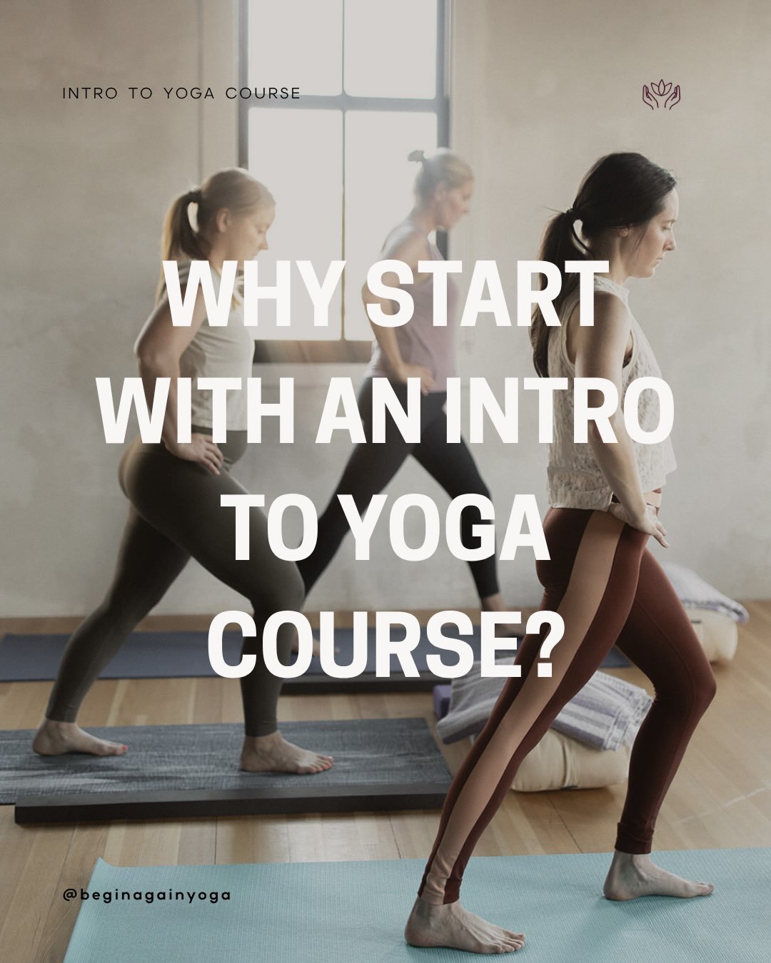 TBH: it&rsquo;s how I started&hellip;

It&rsquo;s time for you to start too. The next Intro to Yoga Course starts in less than two weeks. 🙌 I do these quarterly, so the next won&rsquo;t occur until after the New Year. 

📆 Tuesdays starting Sept. 29
