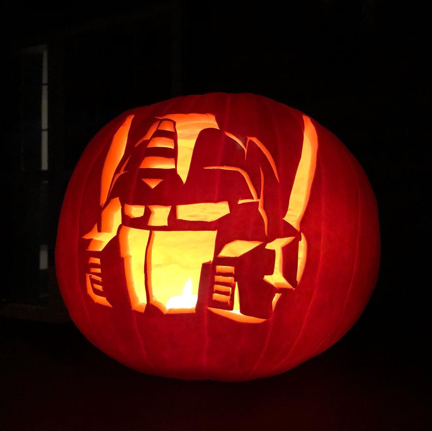 Optimus Pumpkin!