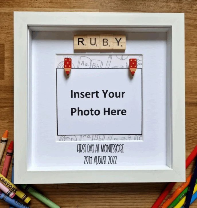 Montessori (First Day At) Photo Frame