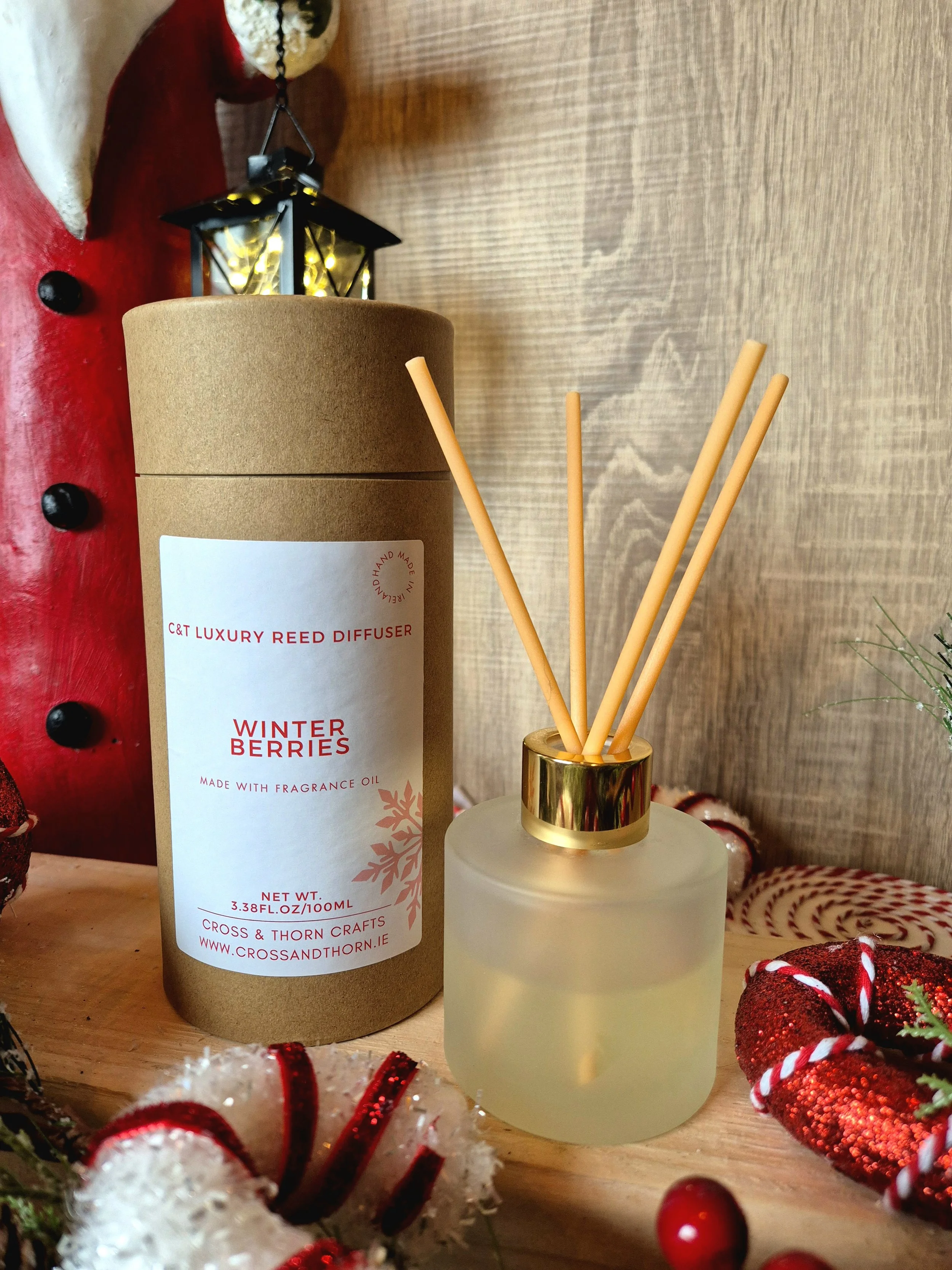 Winter Berries 100ml Reed Diffuser
