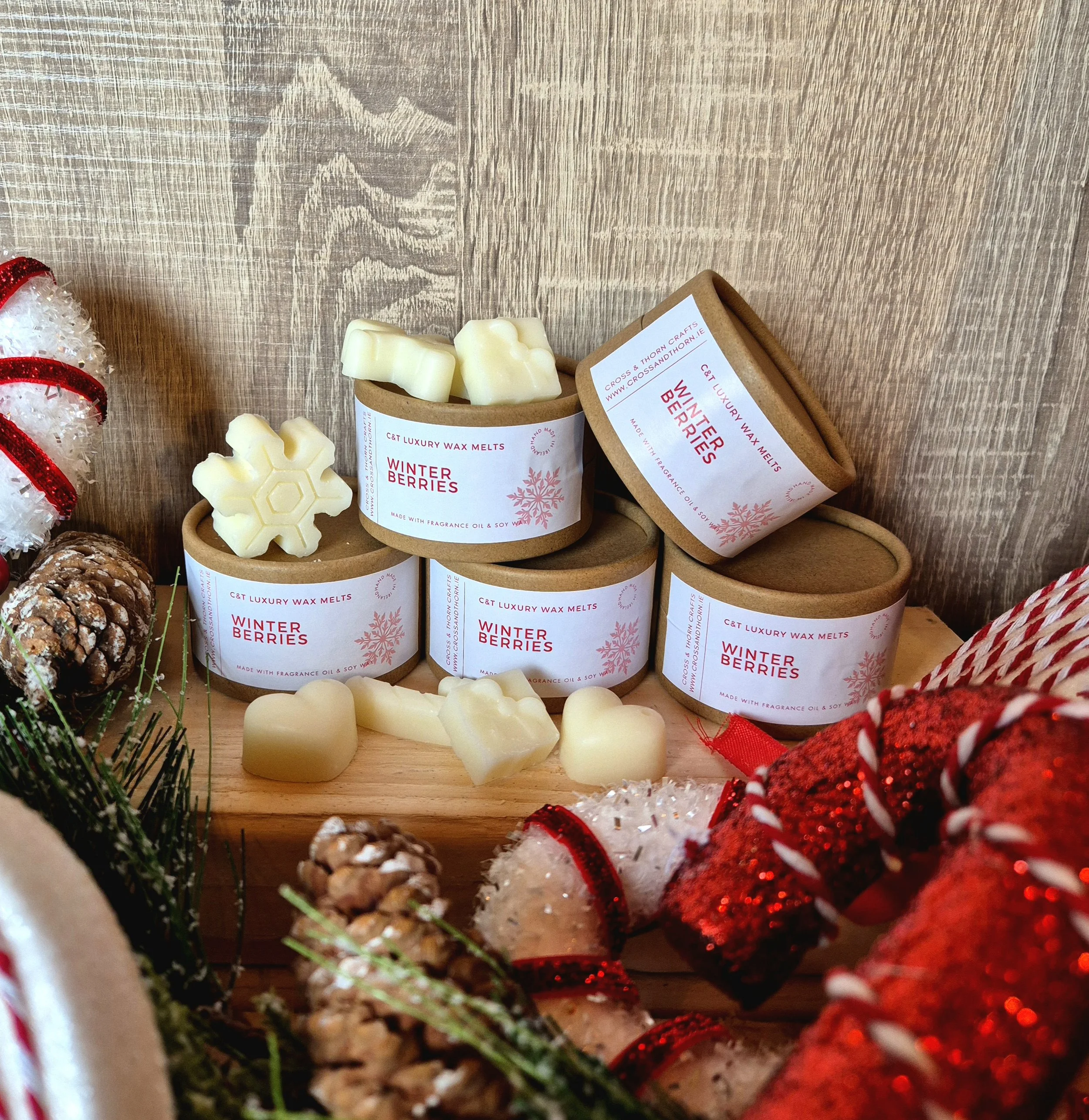 Winter Berries Wax Melt Box