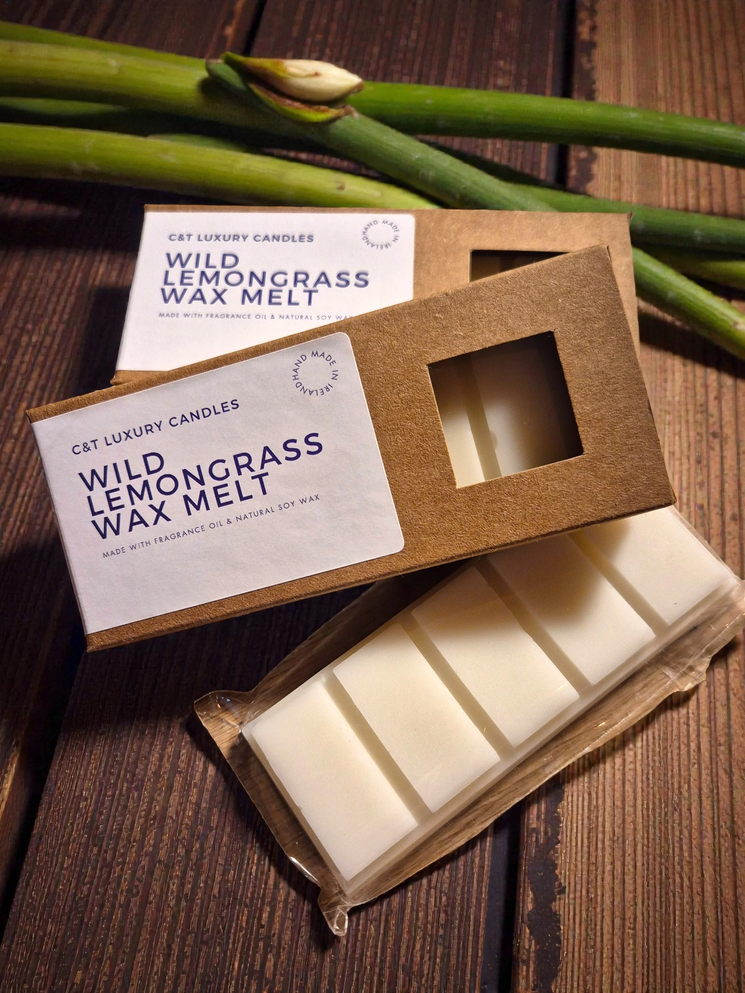 Wild Lemongrass Wax Melt Bar