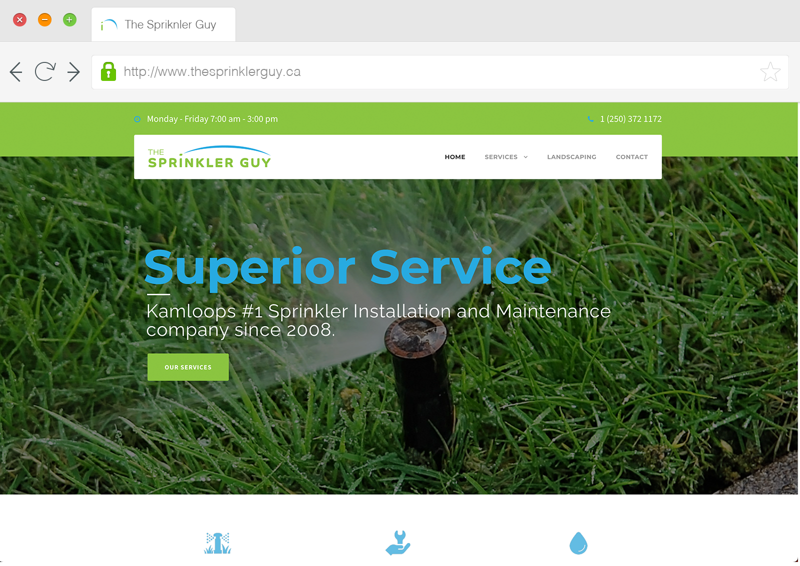 The Sprinkler Guy — KENT MACDONALD