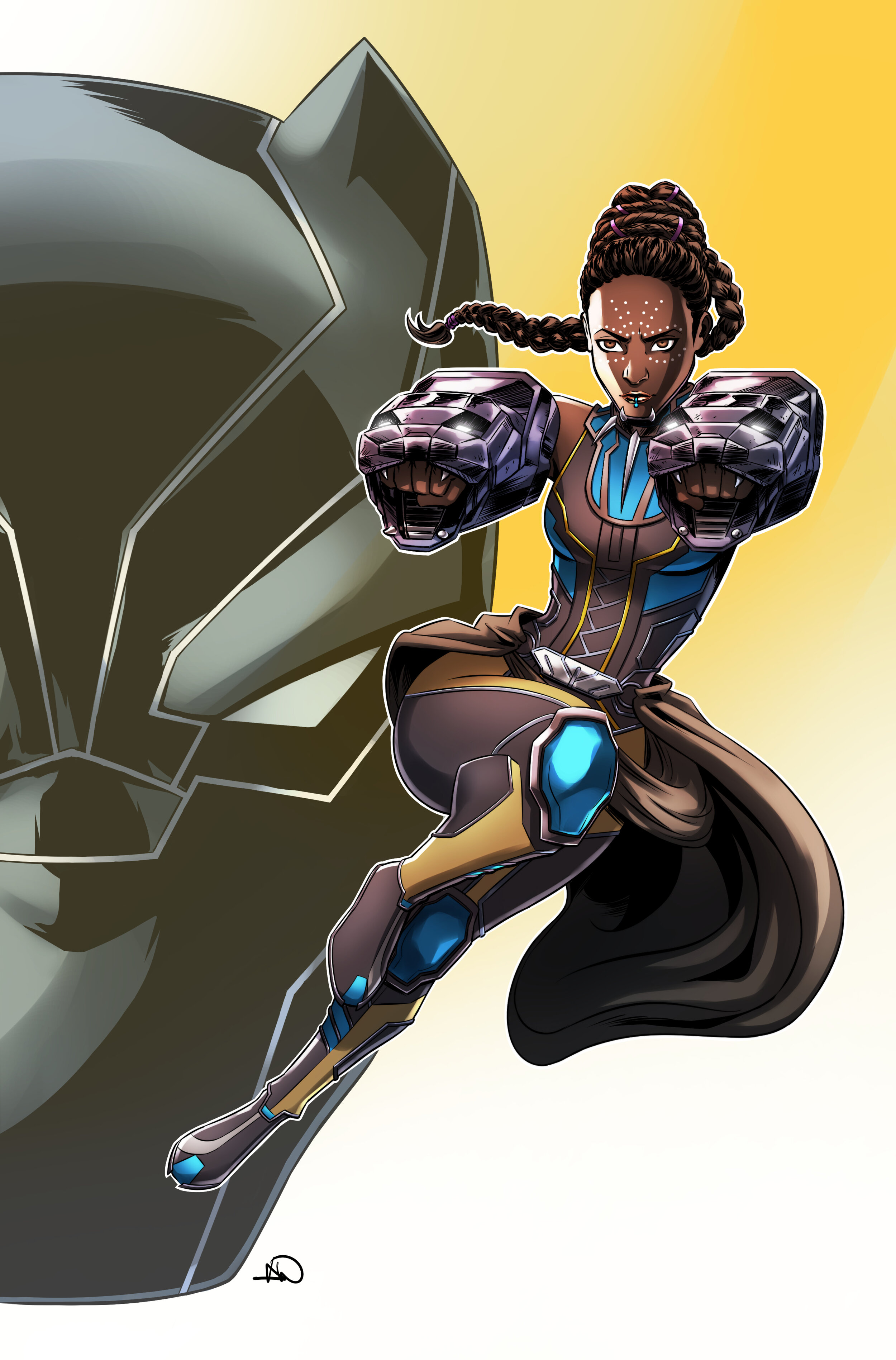 BLACK PANTHER 5 cover 1 - Ashley A. Woods.jpg