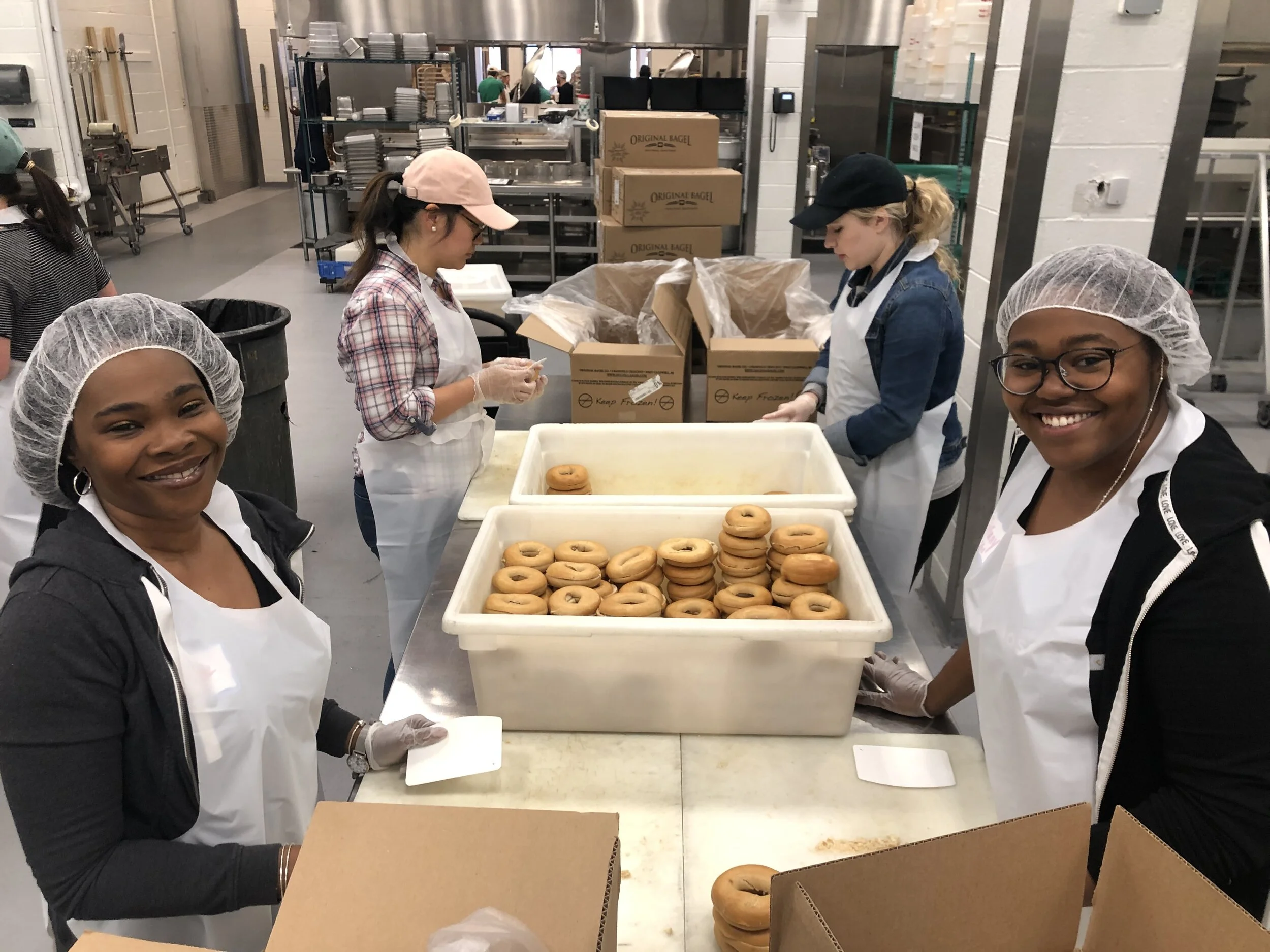 BGB Volunteers for MANNA's Annual #PieintheSky Drive