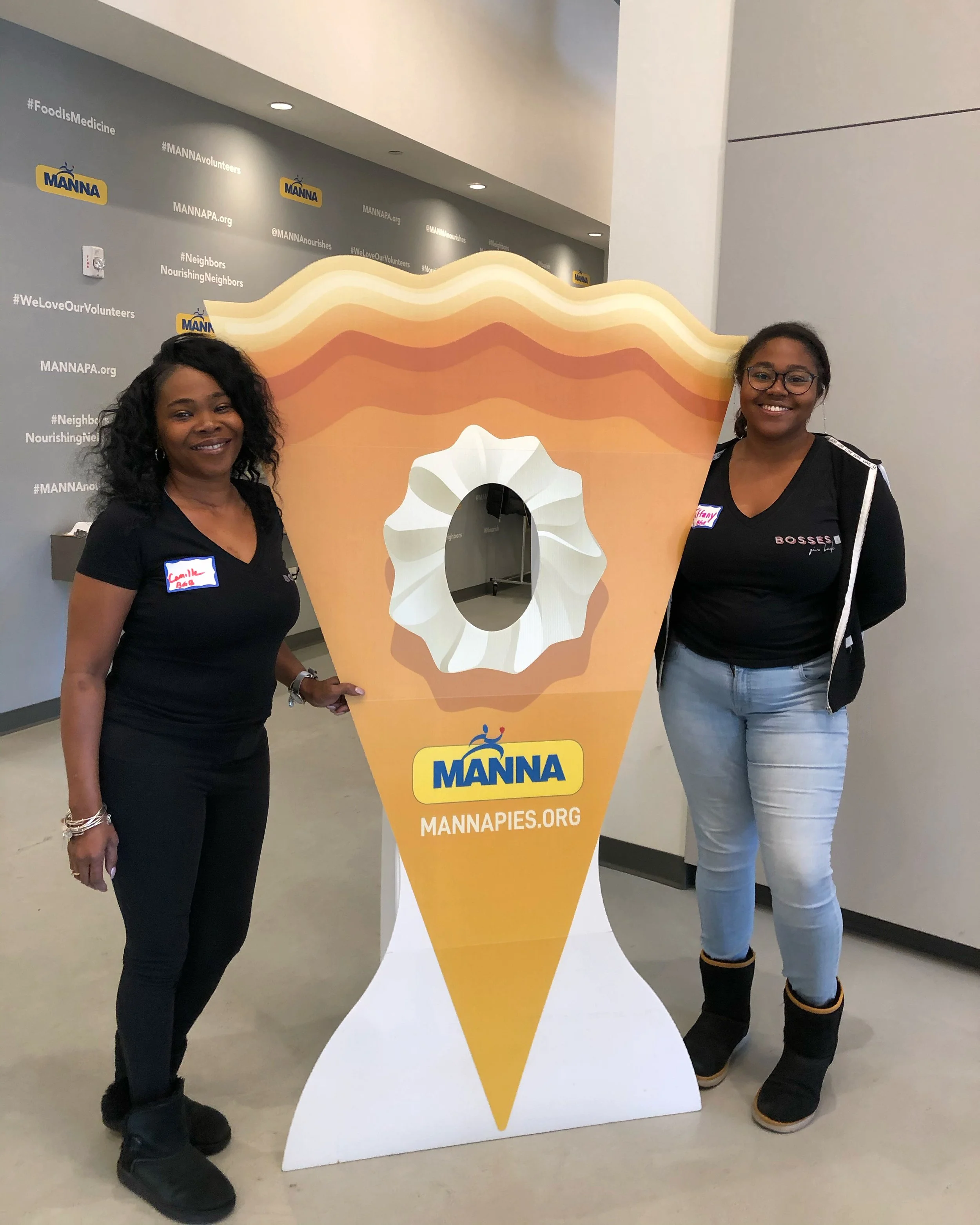 BGB Volunteers for MANNA's Annual #PieintheSky Drive