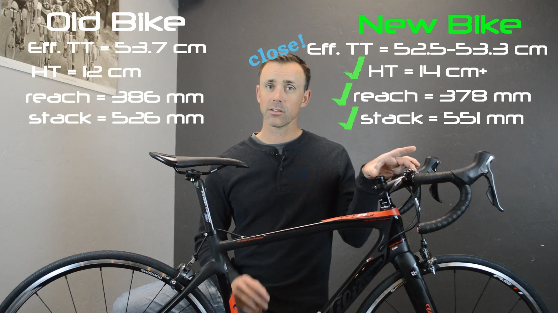 How to size a bike | Picking the right new bike for you