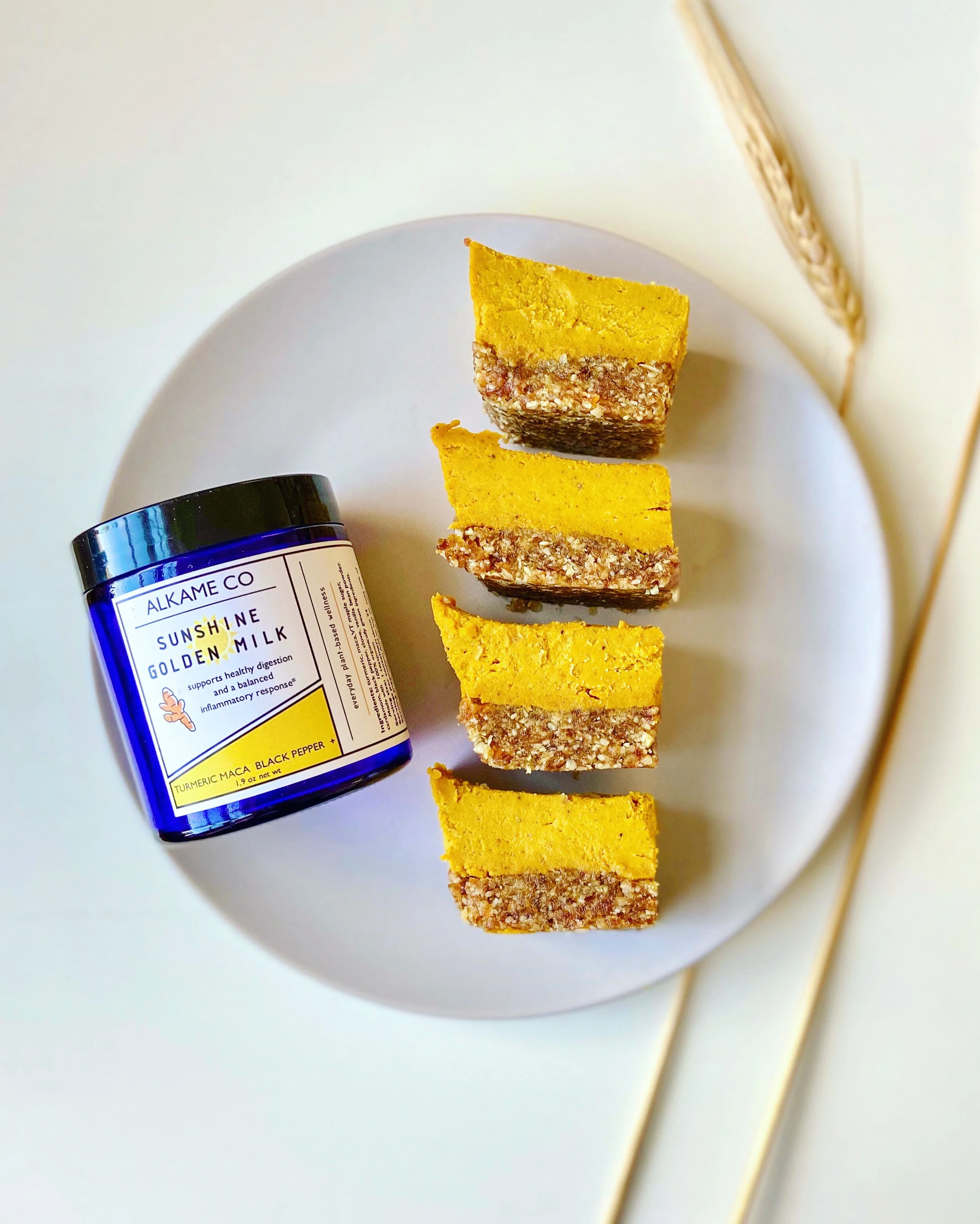 Golden Pumpkin Spice Bars