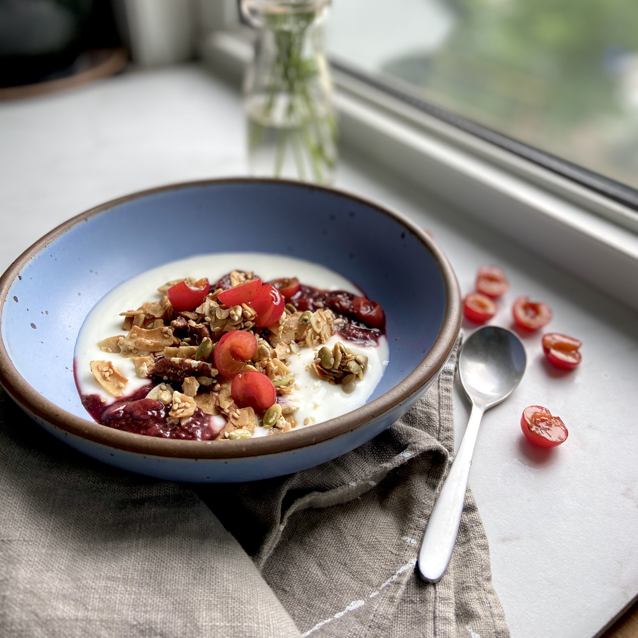 Bright + Cherry Compote