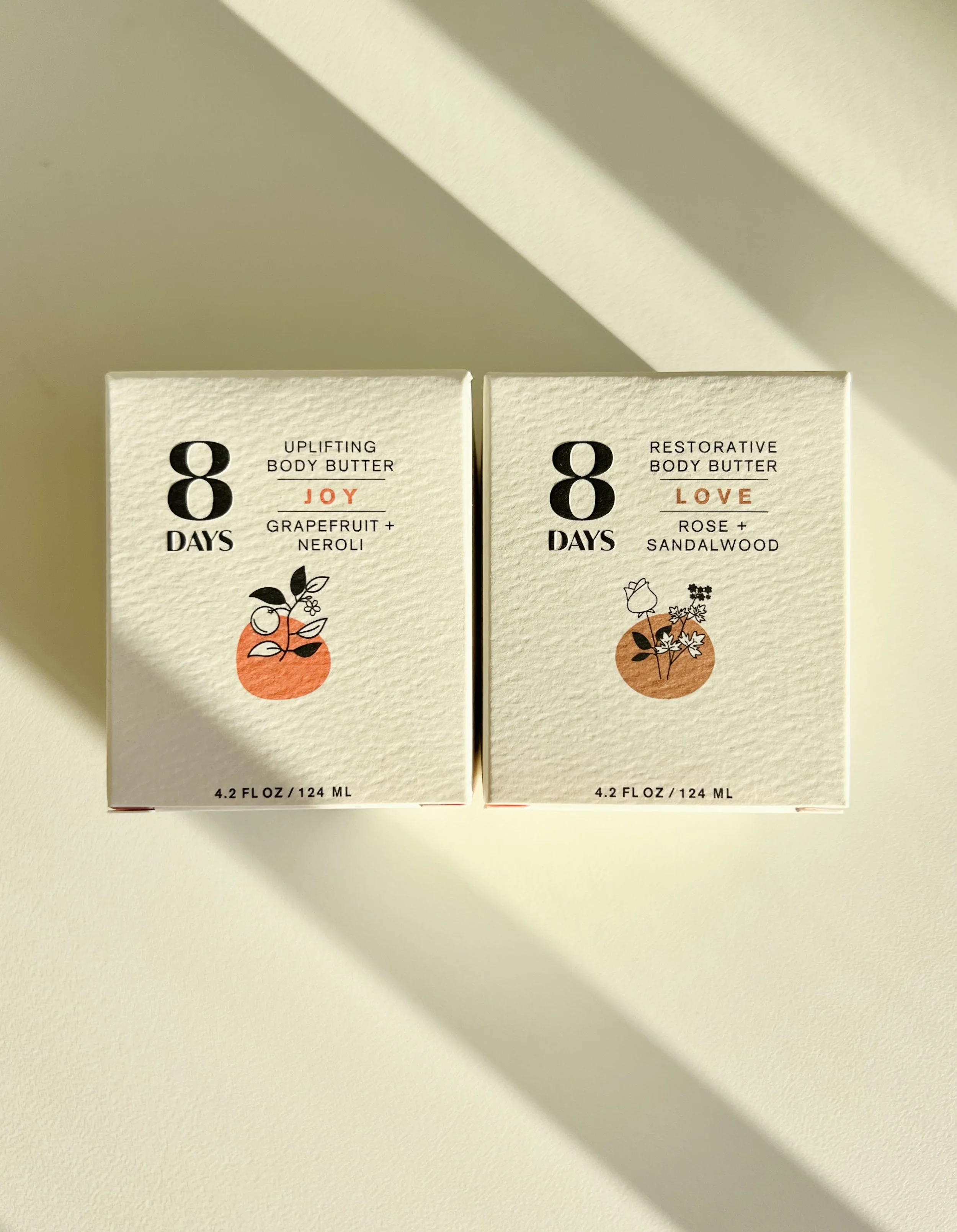 8 Days Botanicals Body Butters