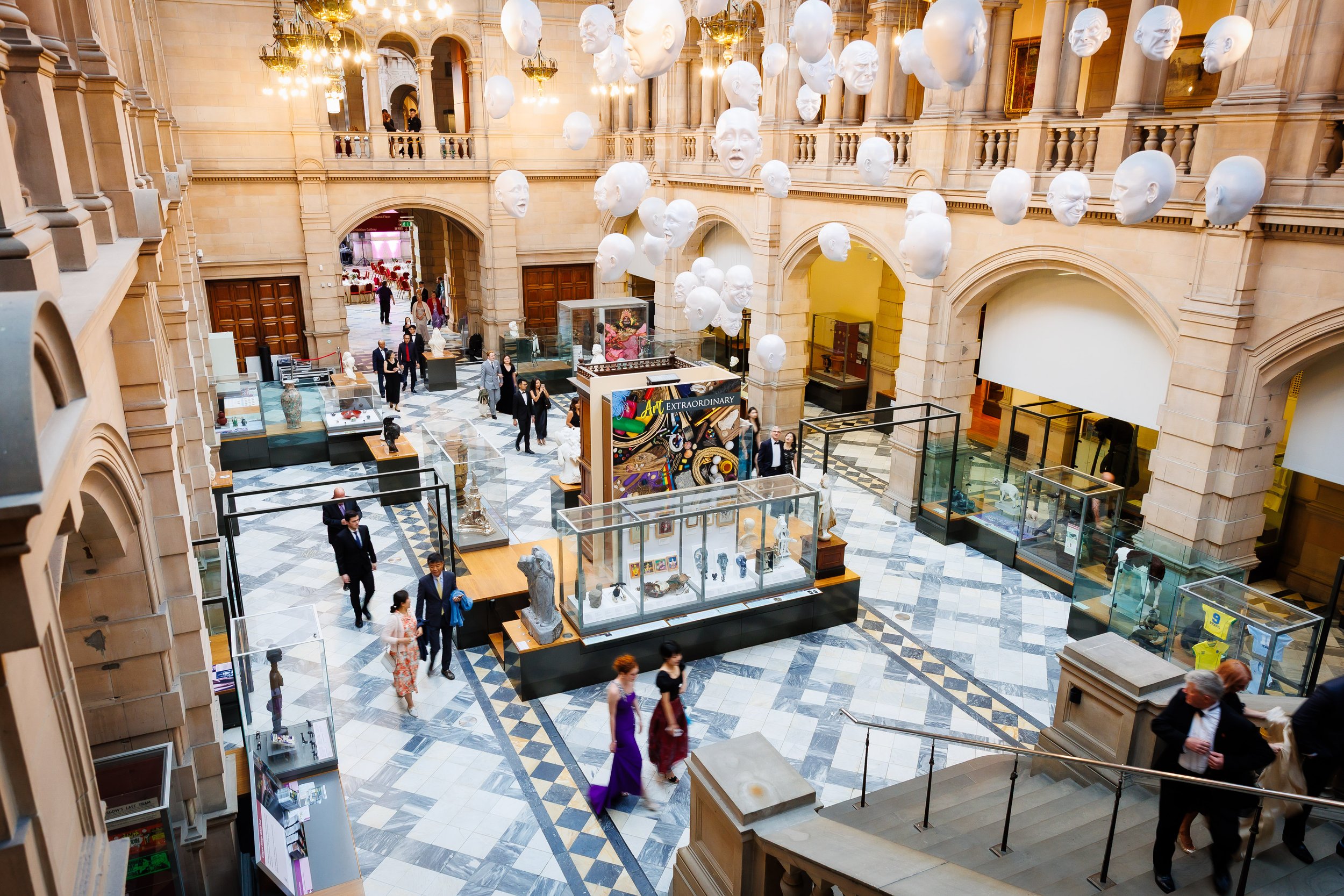 Kelvingrove venue during an event.