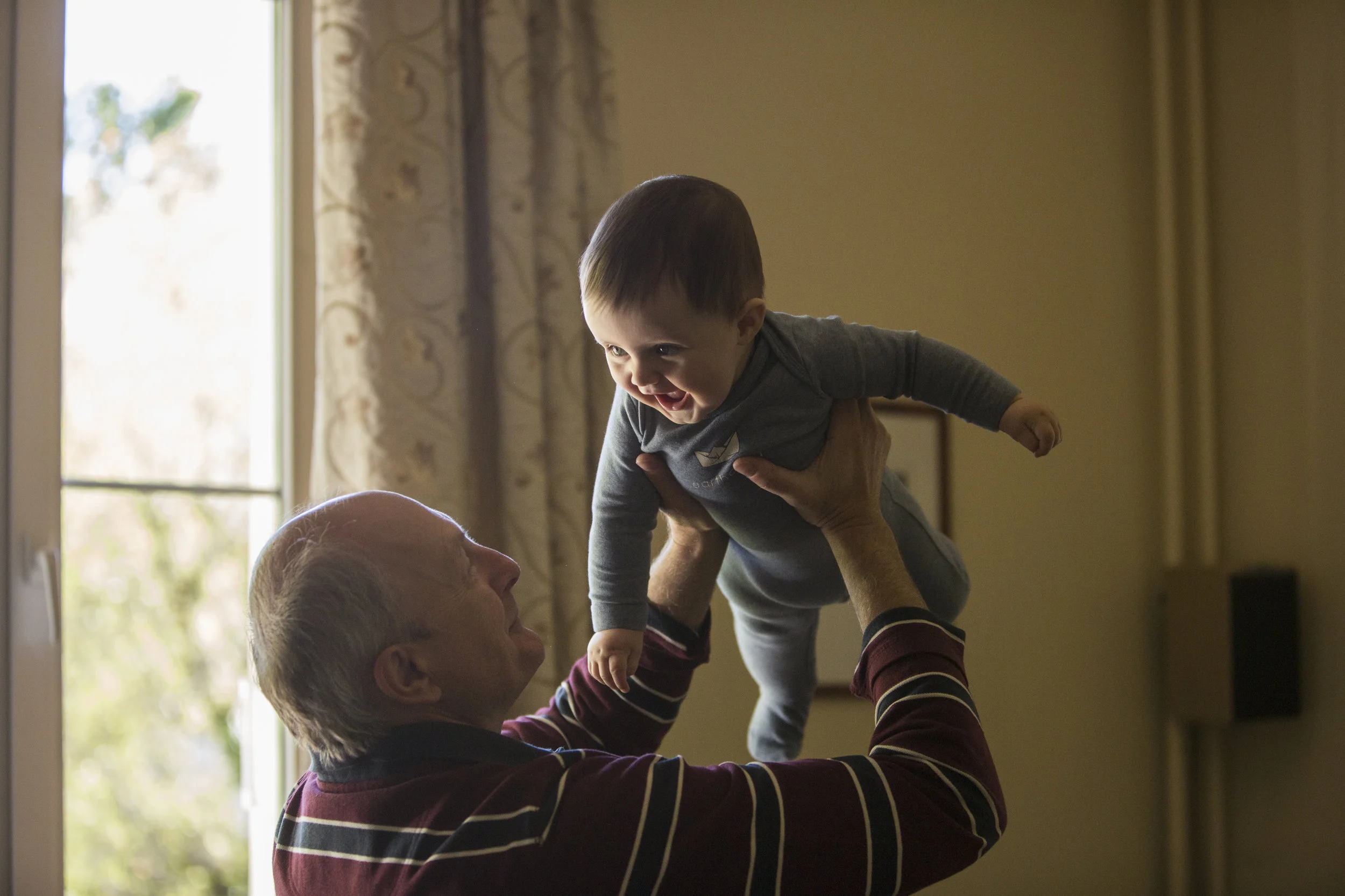 A good grandparent is patient, loving