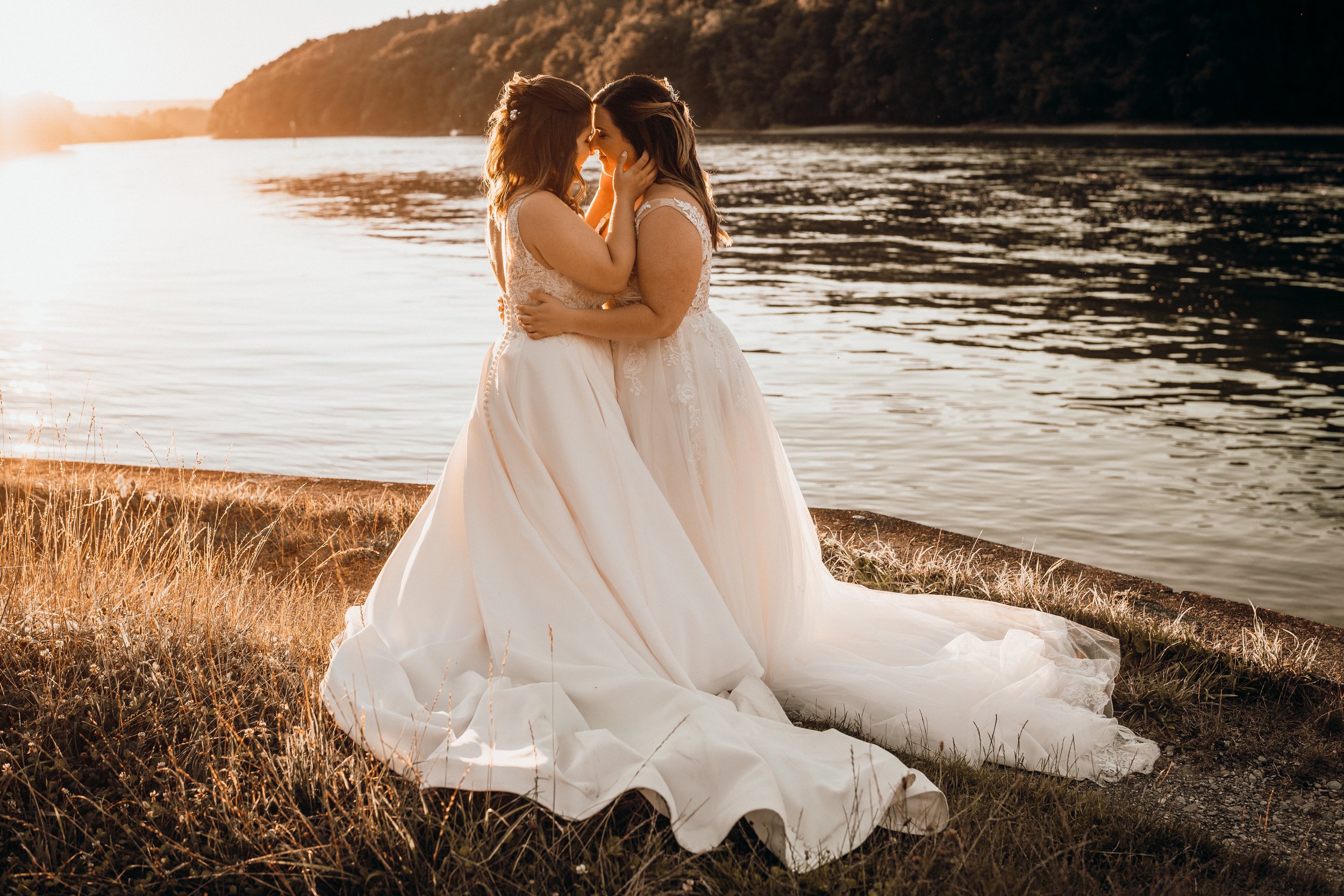 Hochzeit am Wasser