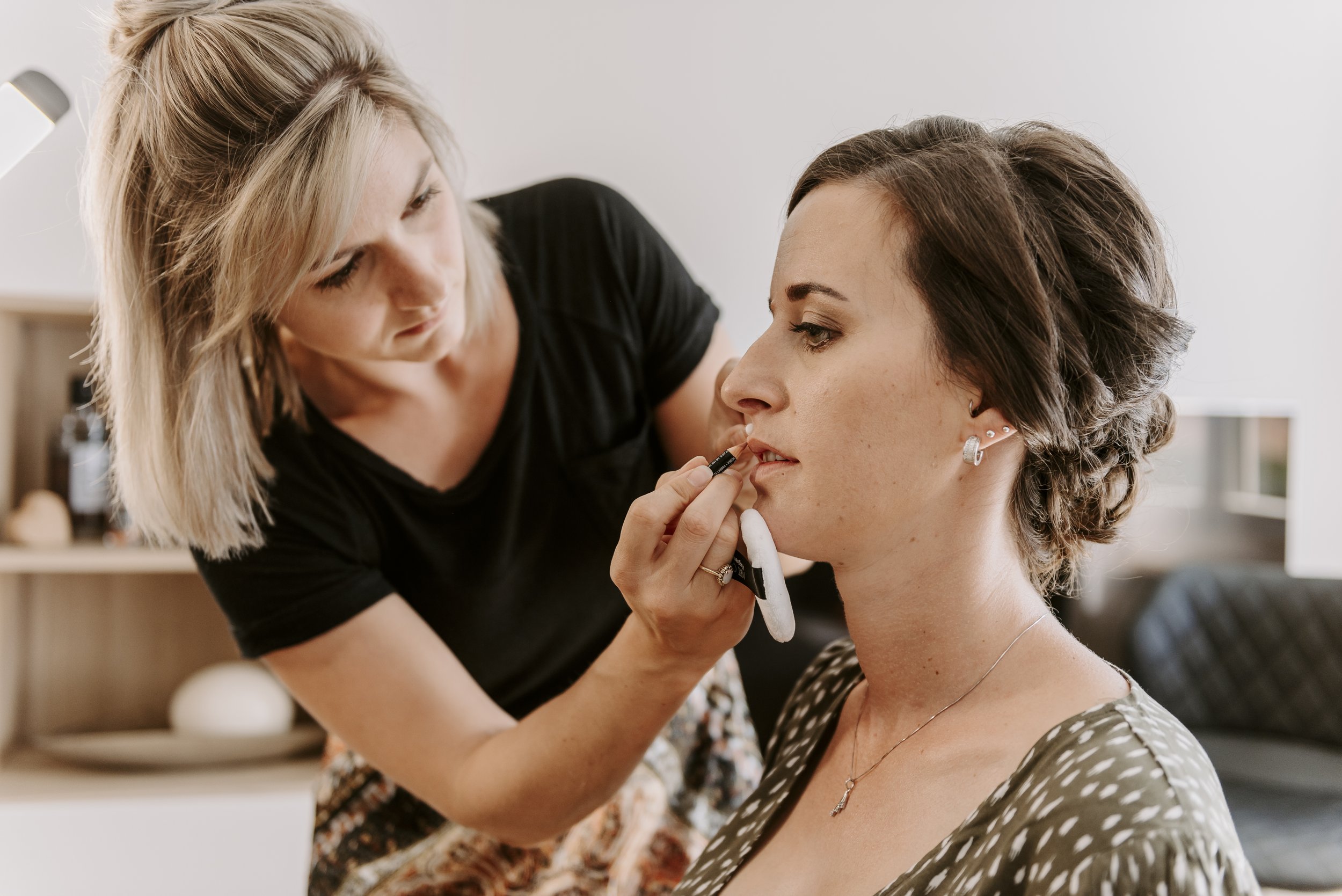 Braut Styling vor Ort
