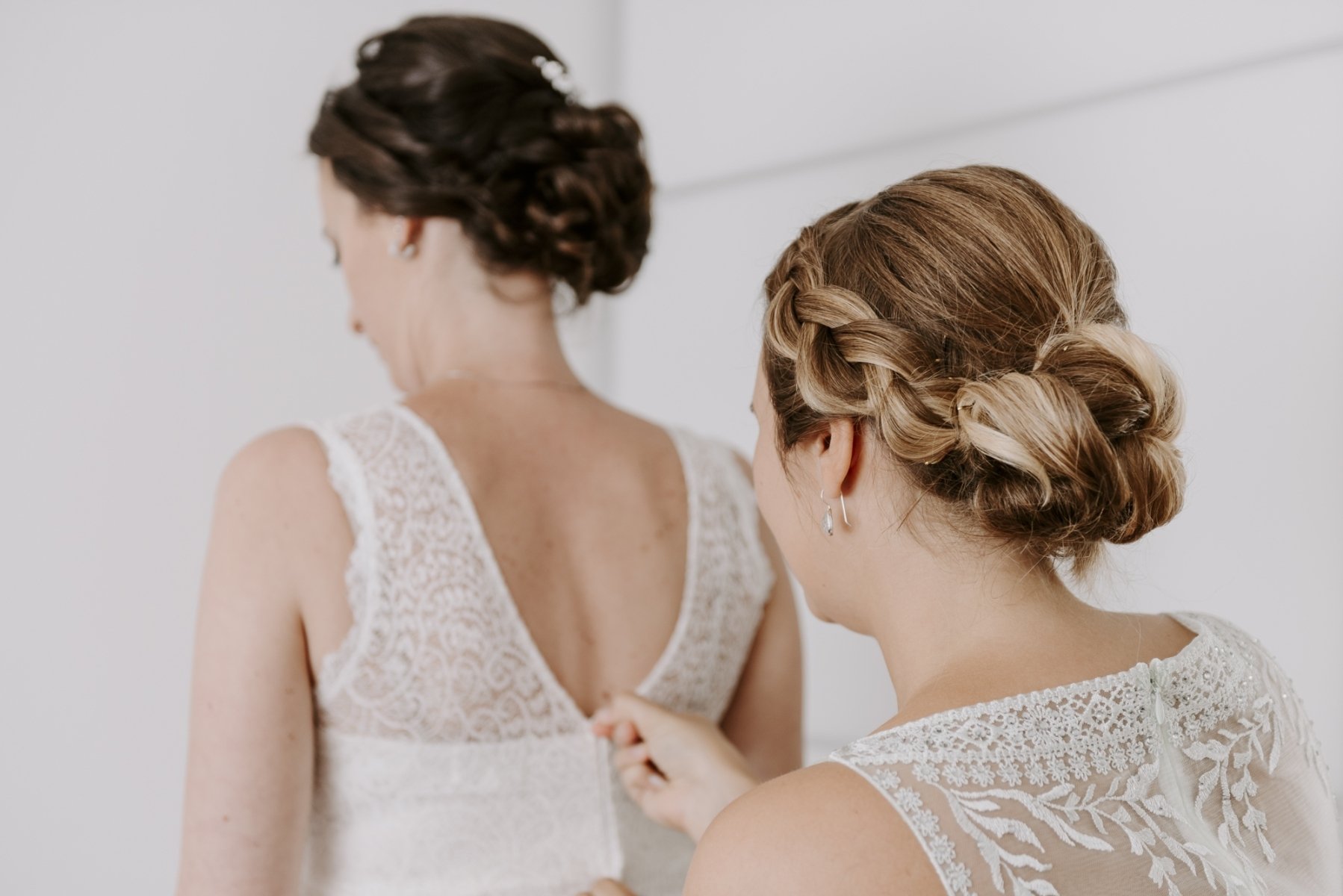 Hairstyling für Trauzeugin