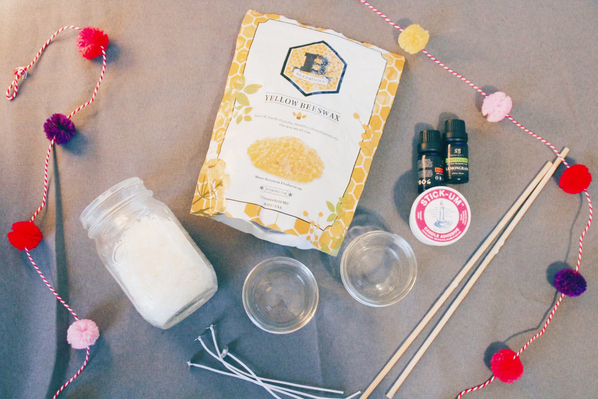 DIY Soy and Beeswax Candles