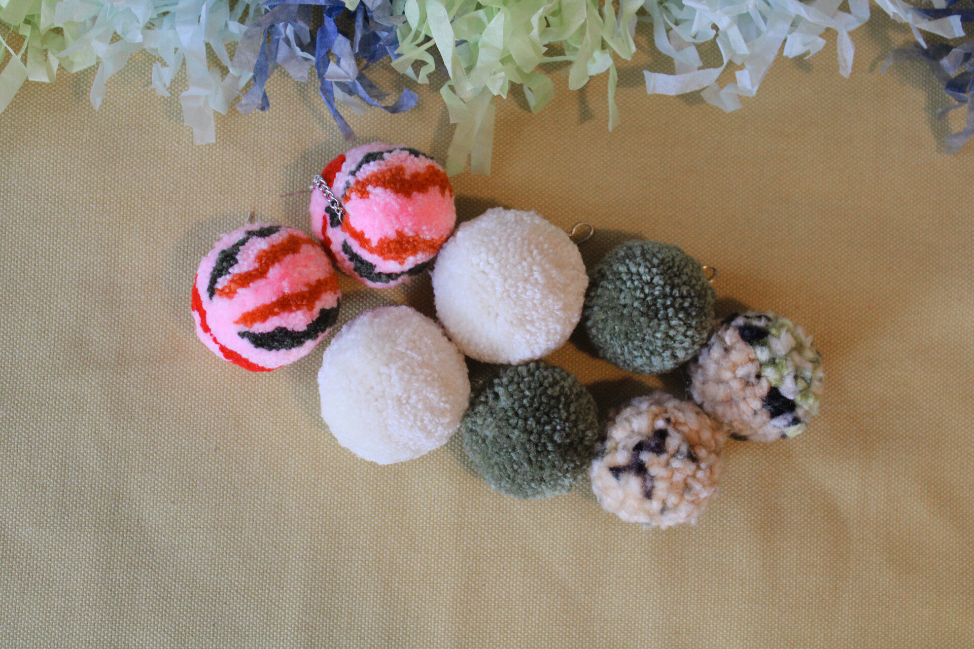 DIY Pom Pom Earrings 