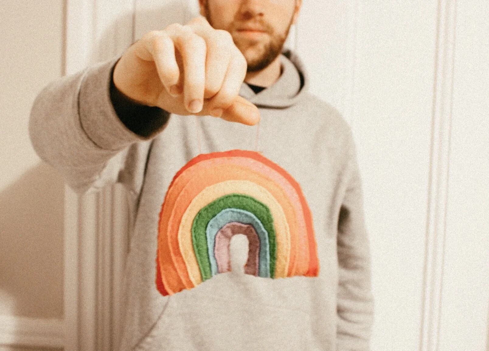 DIY Felt Rainbow Plush 