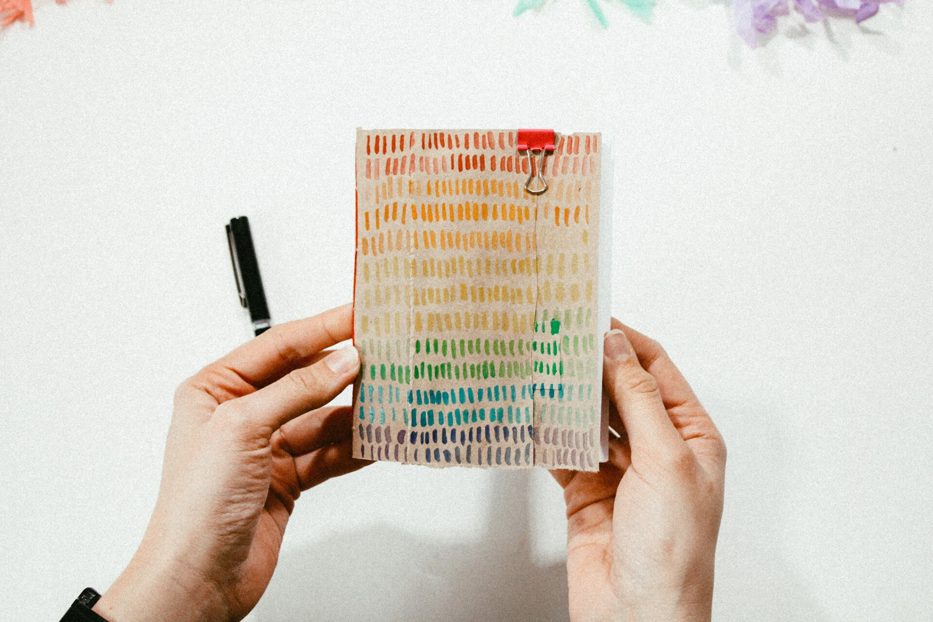 Make A Notebook From A Paper bag 