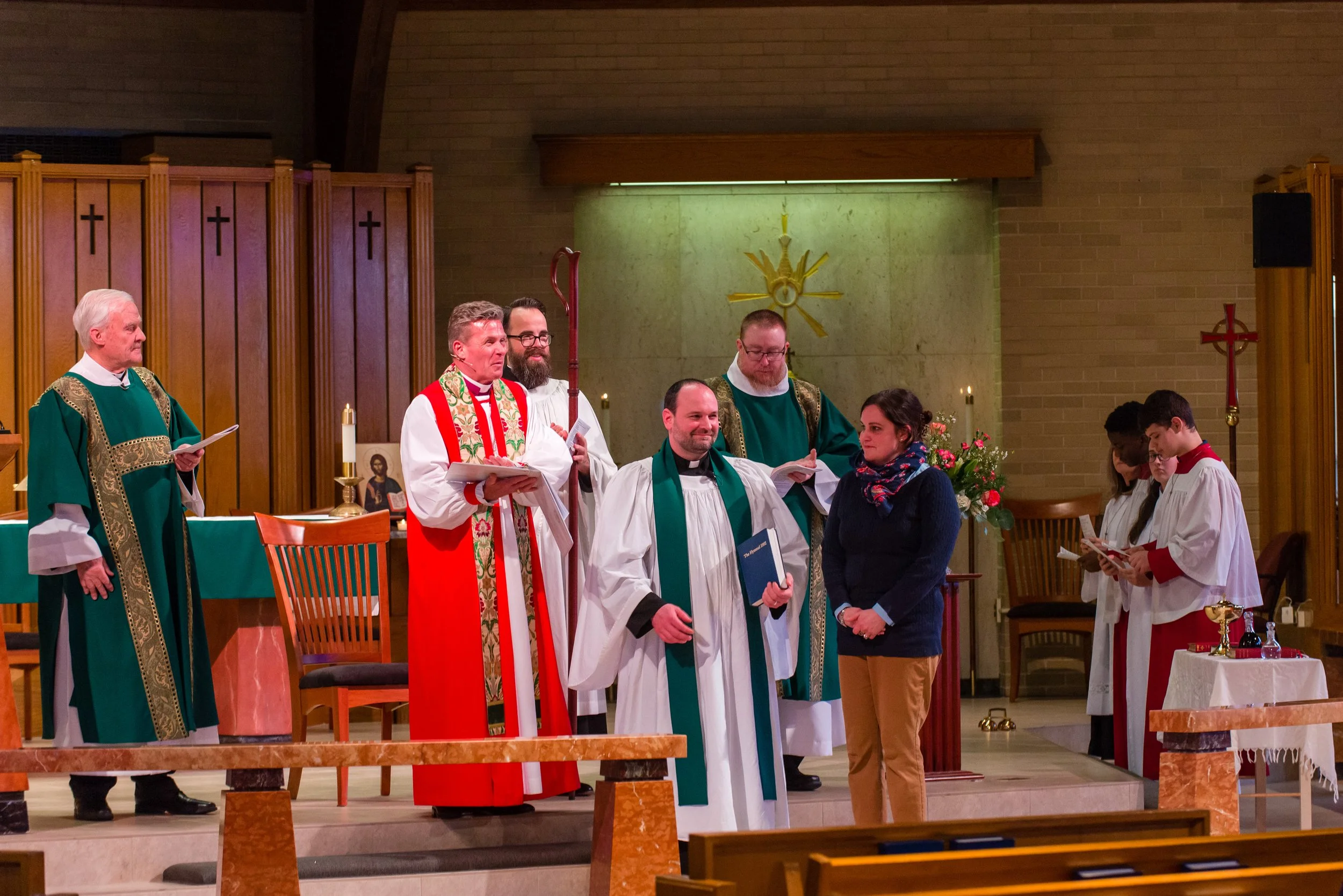 Rev. Brian Chase Installed as Rector of Christ the redeemer, Danvers