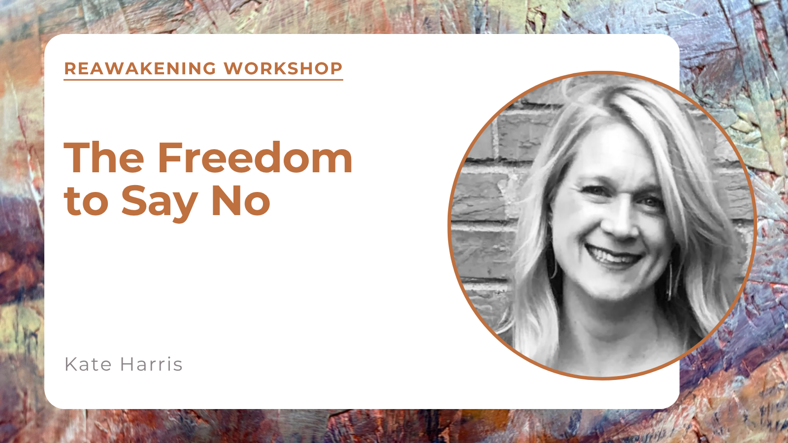 The Freedom to Say No