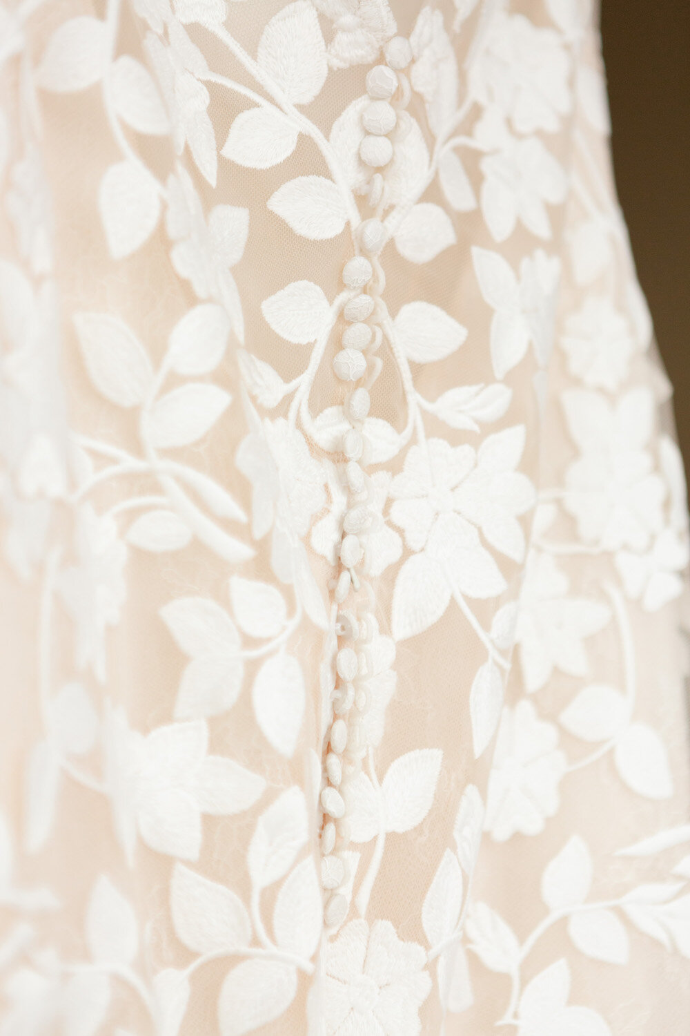 Lace Detail of Wedding Dress