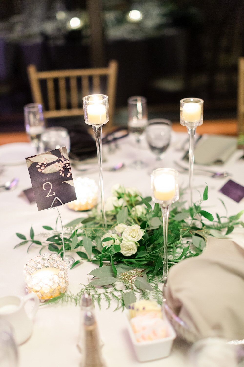 Table setting at the Lambertville Station Inn