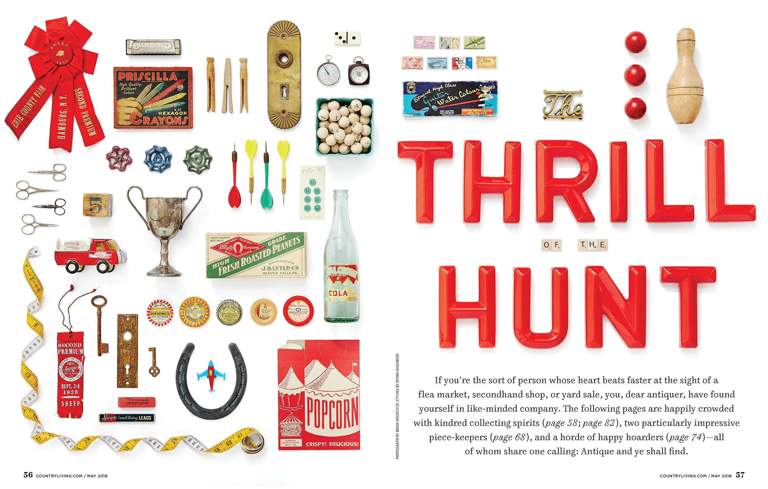 Country Living // May 2018 // Creative Direction, Styling and Design