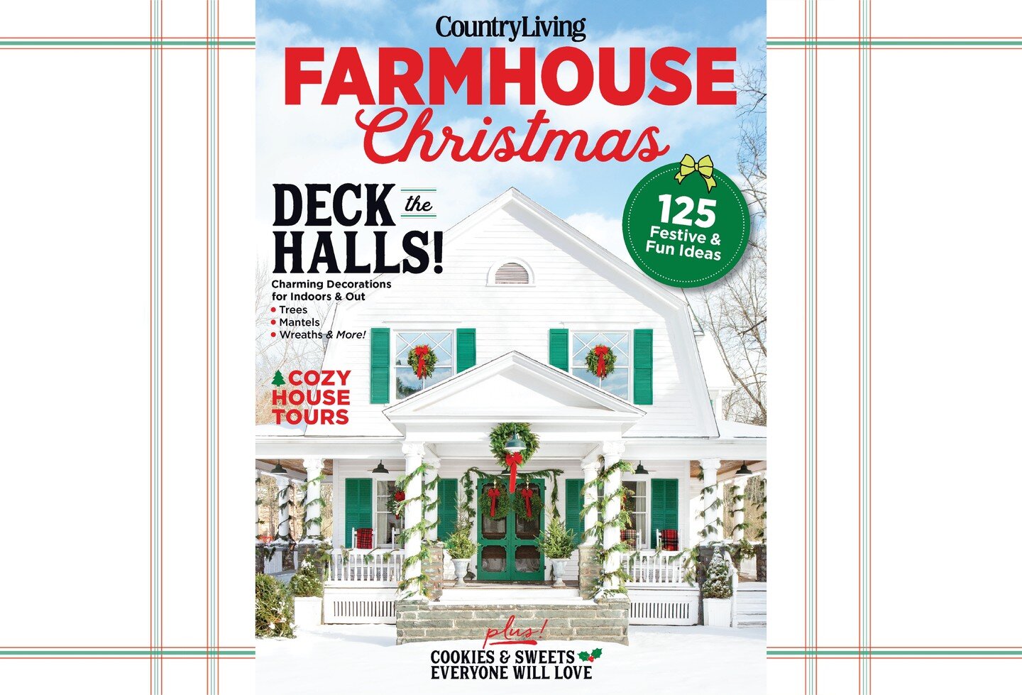 🎄🌟 It's GO time! Need some last-minute inspiration for your holiday decorations or baking? Check out this bookazine I designed for @countrylivingmag . It's full of ideas for merry making. 🍪🥛🎅🏻