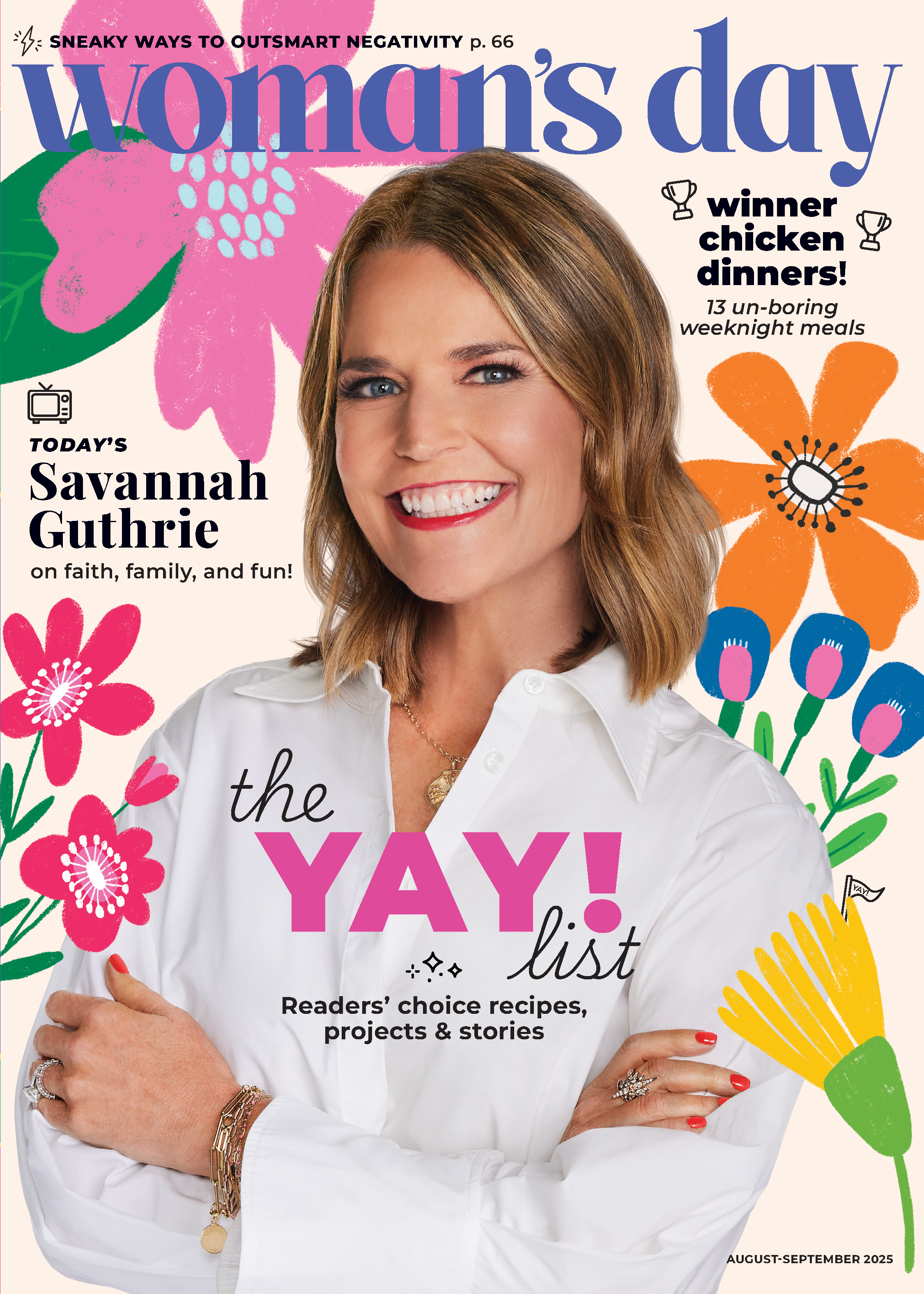 Woman's Day Cover design // August-September 2025