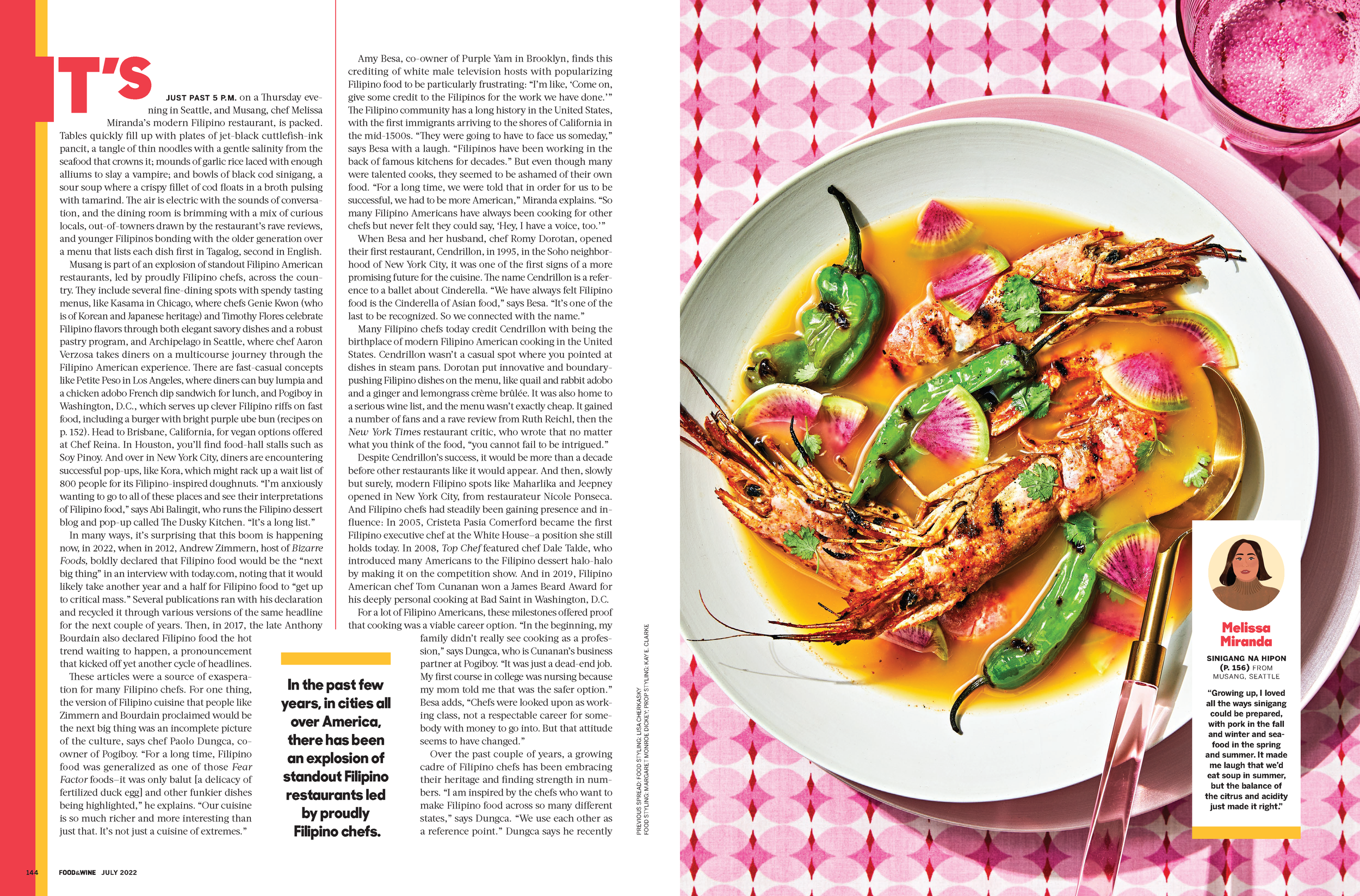 FilipinX Chefs // Food & Wine