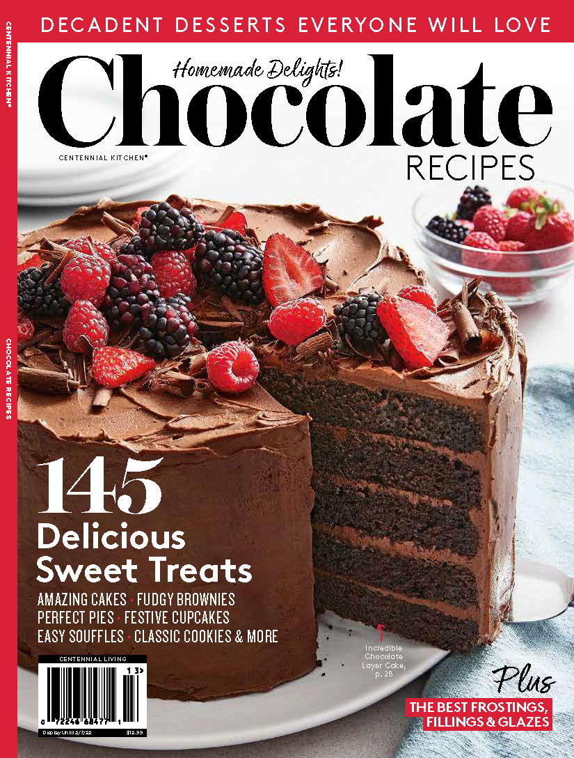 Chocolate Recipes // Centennial Media // Design