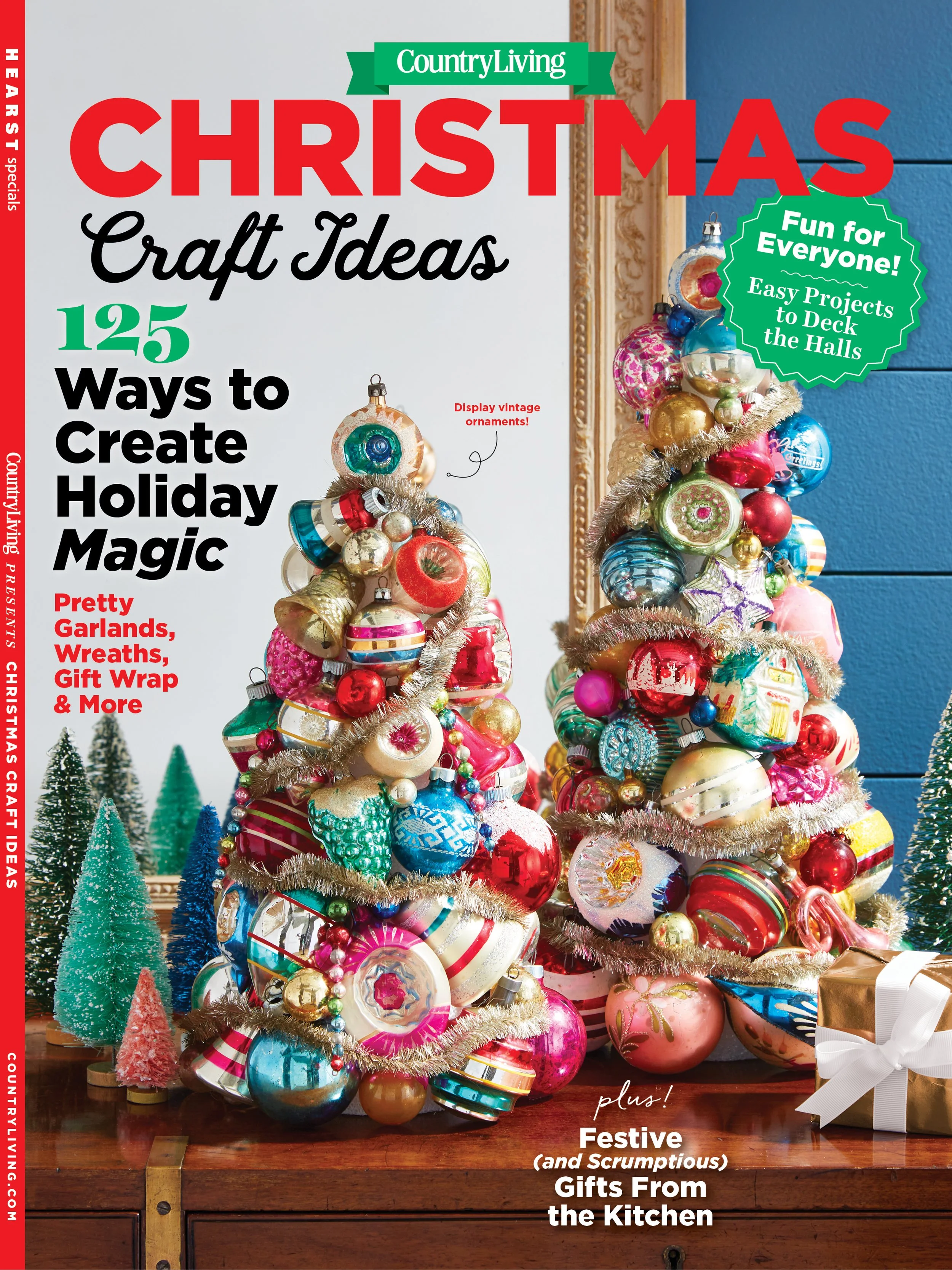 Country Living Christmas Crafts // Art Direction and Design