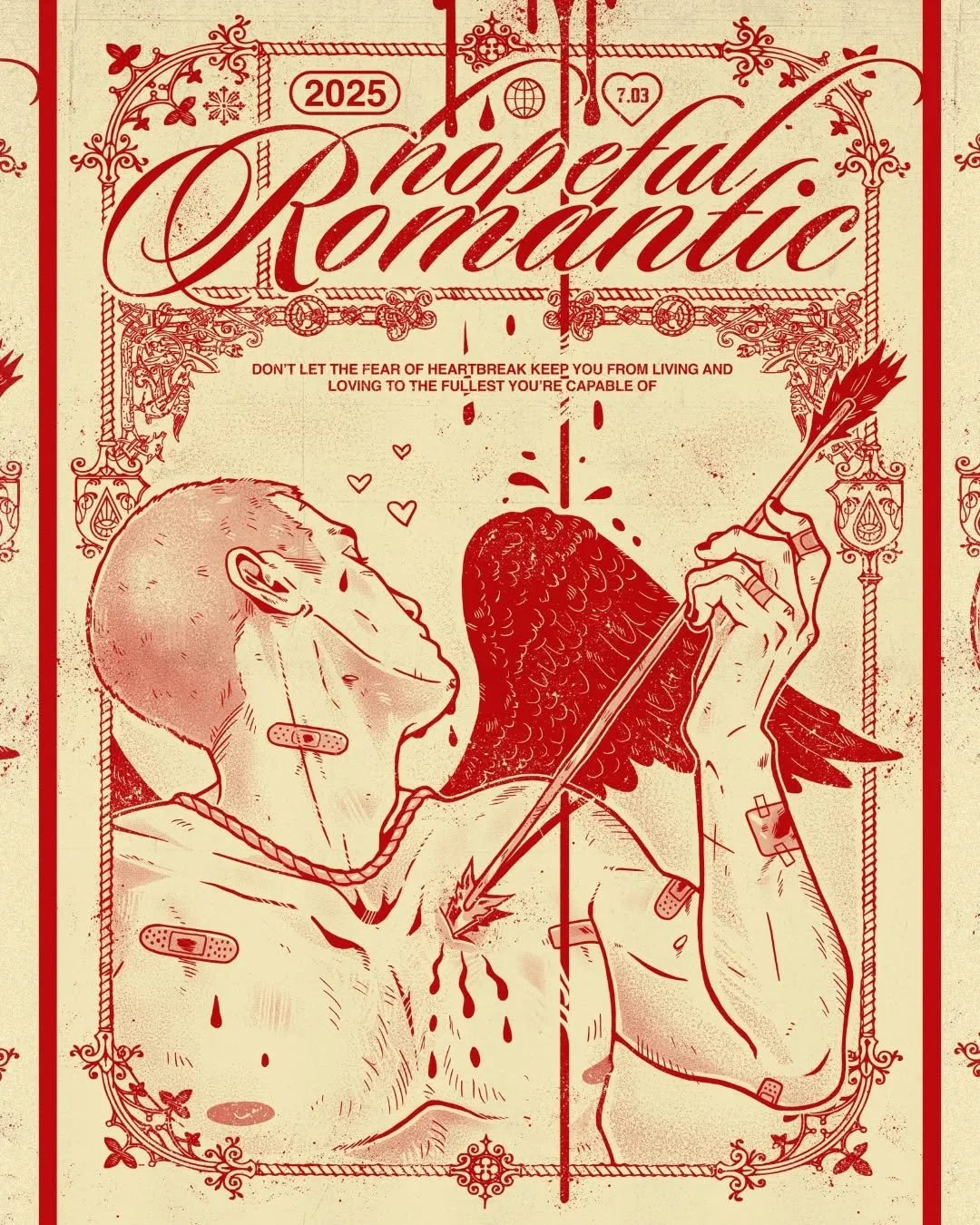 Part 28 in my weekly poster series. Get ready for me to be annoying cuz I got a bunch of these illustrations to post in order to catch up on this ongoing project

A bit different in style cuz this one was kind of a texture/style test for some artwork