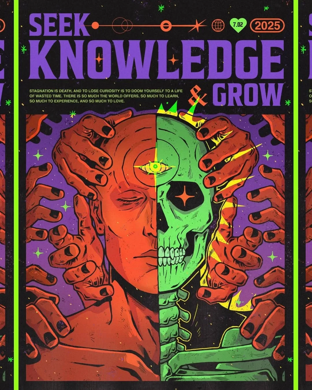 Back at it again with my weekly poster series. Technically this is part 27 even though we're way past any semblance of a schedule at this point 💀

Basically it's a race to the end of the year to try and crank out another 25 posters. Let's see if I m