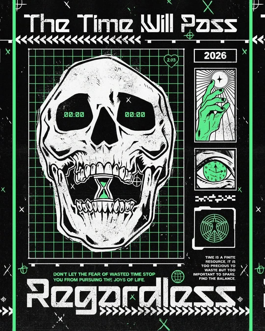 Been a hot minute since I've done a sci-fi aesthetic design (outside of client work cuz there's been a decent handful there), so I took a swing at it for part 7 in my weekly poster series for 2026.