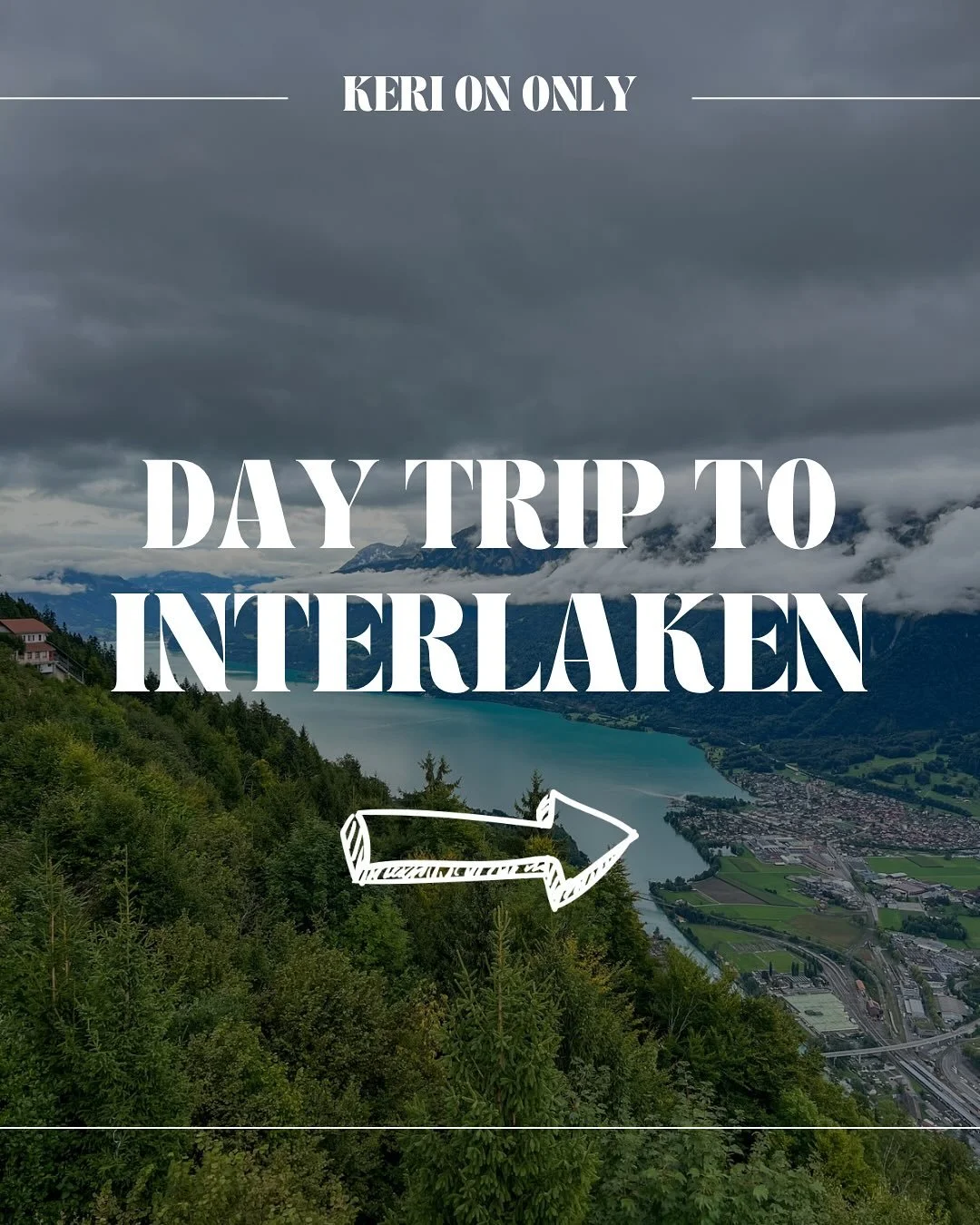 🇨🇭 INTERLAKEN &mdash; The Adventure Central!

Interlaken totally lives up to the hype. It&rsquo;s that dreamy little town sandwiched between two turquoise lakes, with mountains in every direction &mdash; like someone photoshopped reality.
If you&rs