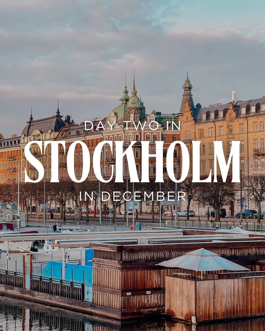 Day 2 of 2 in Stockholm: Museum Island &amp; Christmas Cheer 🎄

Today&rsquo;s agenda: become a museum person! 

Spend the day hopping from the National Museum to the Vasa Museum to the Viking Museum to the ABBA Museum&mdash;because Stockholm really 