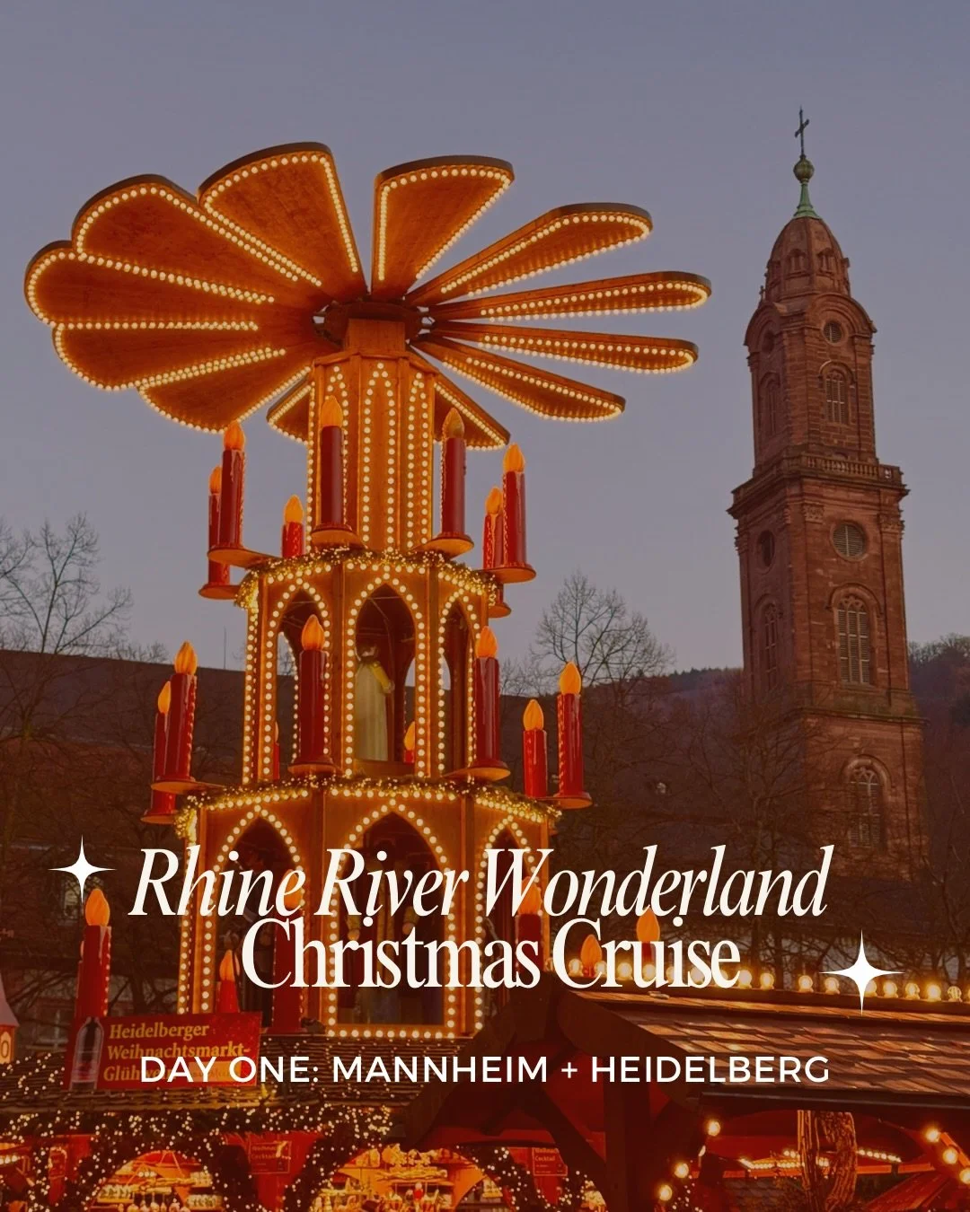 Day 1: Mannheim + Heidelberg

Day one kicked off in Mannheim where we grabbed coffee, wandered the market, and basically acted like we had never seen Christmas markets before.🎄✨

In the afternoon, the group headed to Heidelberg for a full castle + C
