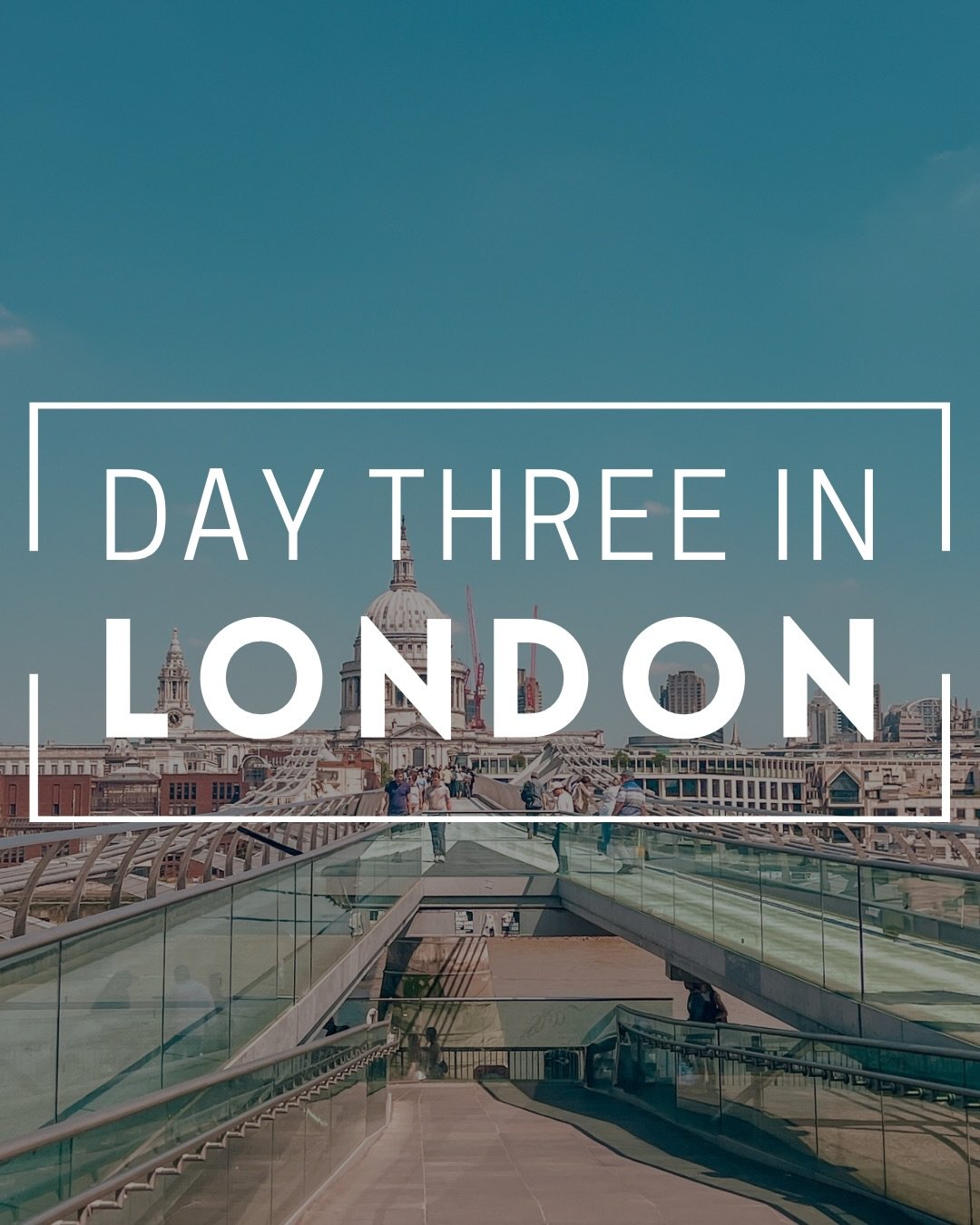 Day Three of Four: History, Markets &amp; Muggles 🧙&zwj;♂️🏰

St Paul&rsquo;s Cathedral views, Shakespeare&rsquo;s Globe, snacks at Borough Market, and a stroll through the Tower of London.

End the day on a Harry Potter walking tour!

👉 Full four 