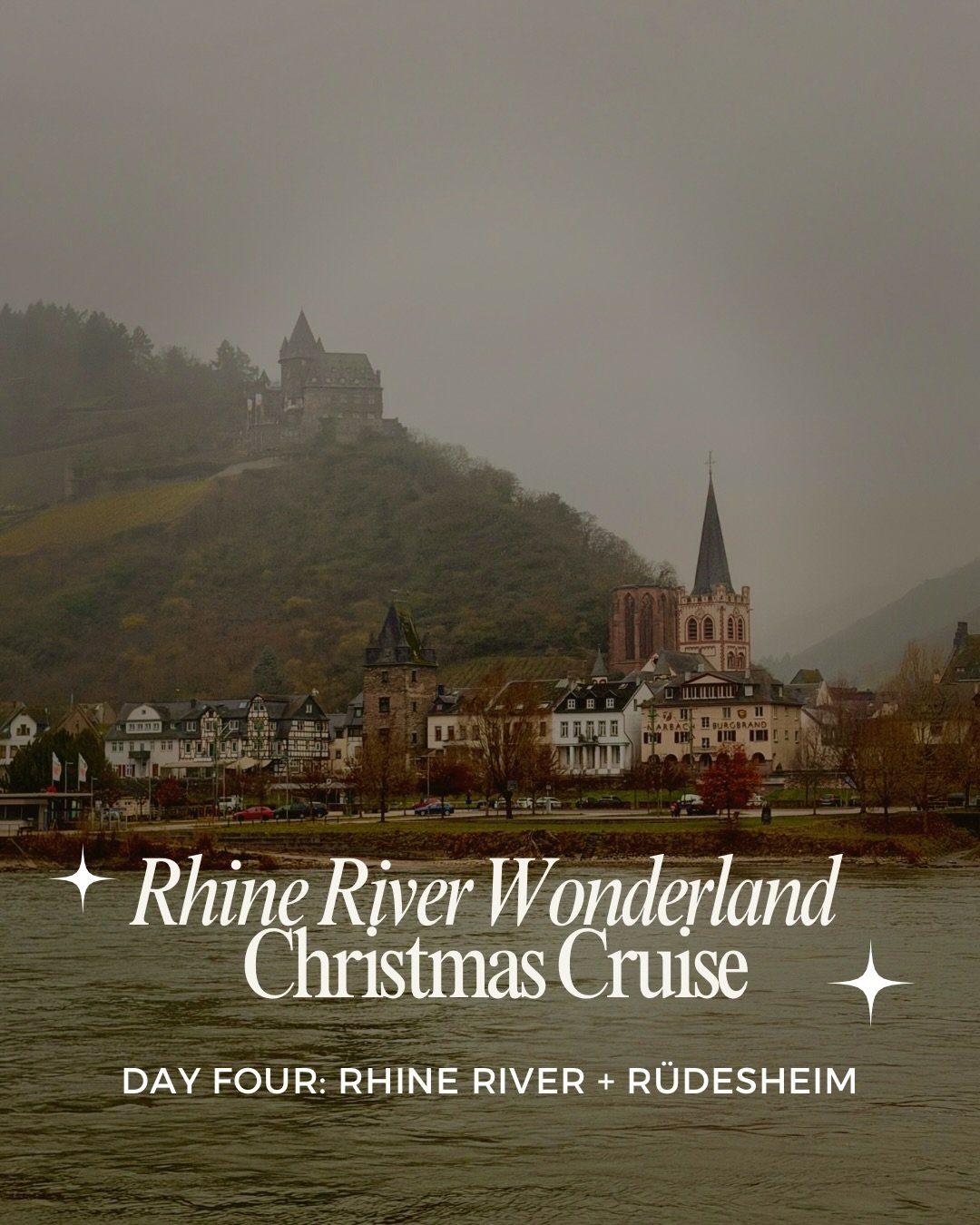 Day 4 of the Cruise: Rhine Castles + R&uuml;desheim

It is hard to pick what was my favorite day on the cruise, but I think this day was one of my favorites of the whole cruise! We spent the morning sailing down a stretch of the Rhine that has more c