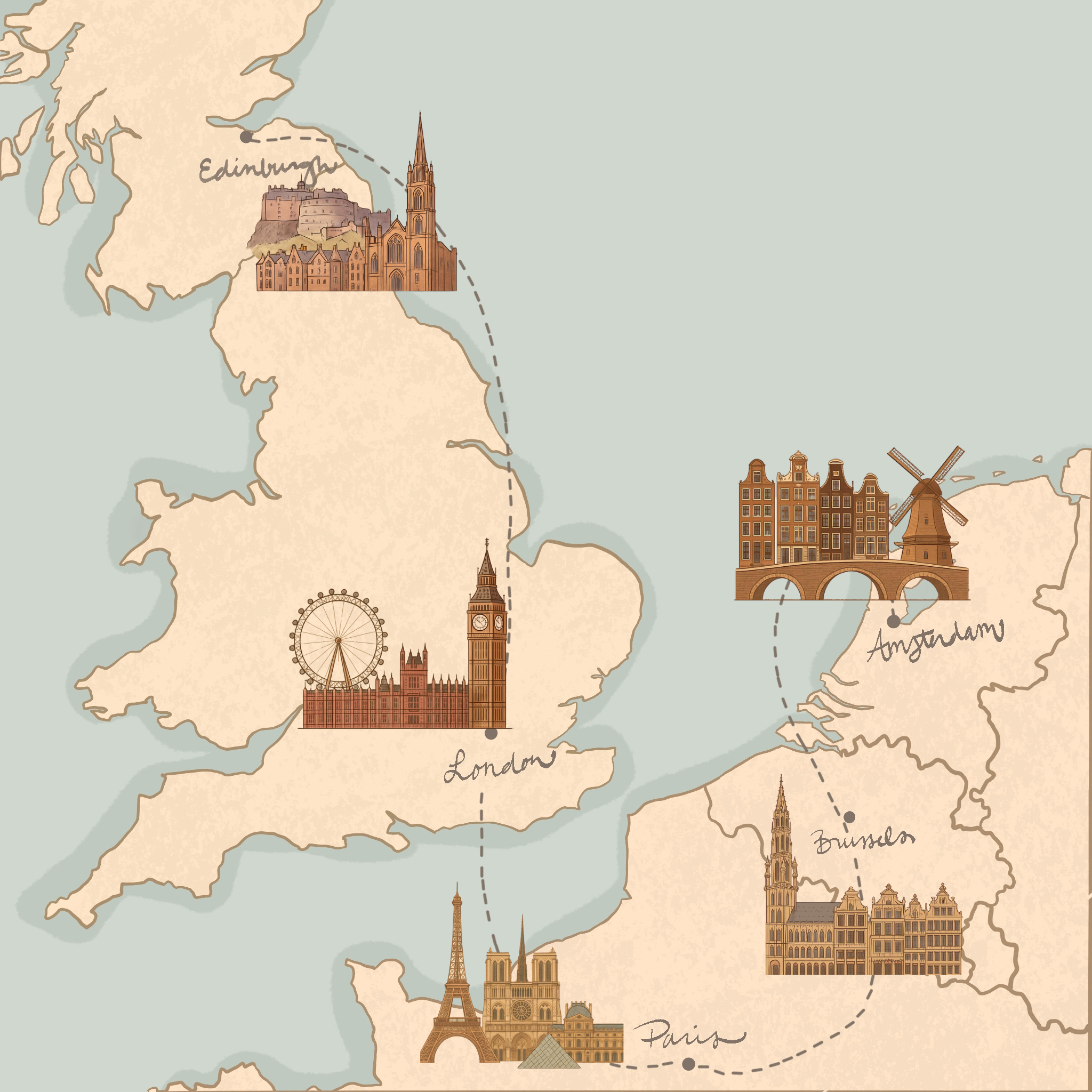 The Perfect 2 Week Europe Itinerary for a First Timer
